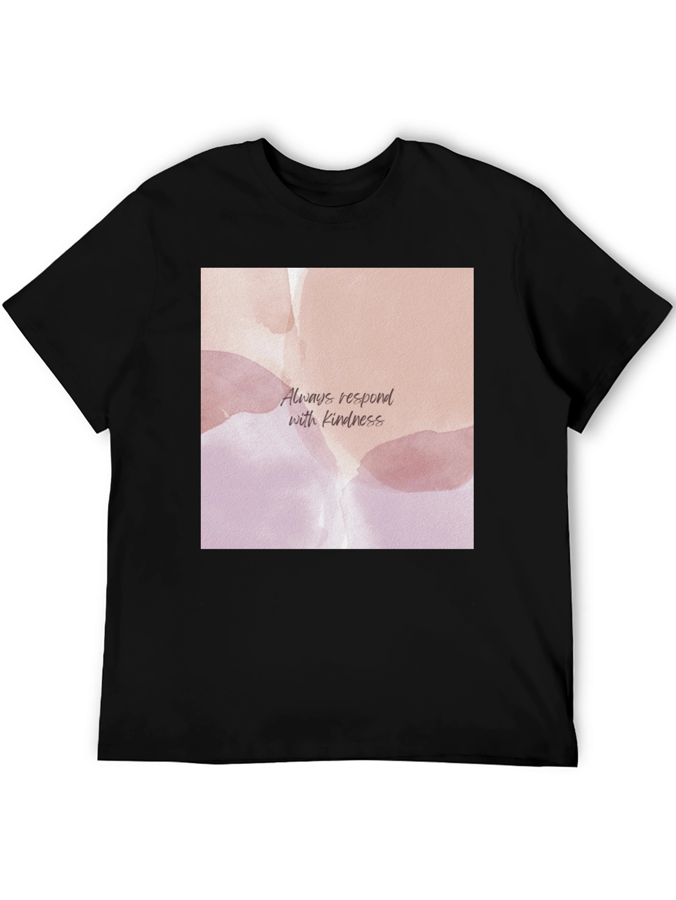 Kindness Graphic T-Shirt - Black