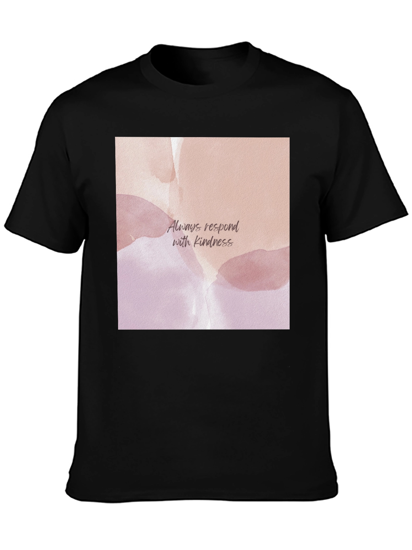 Kindness Graphic T-Shirt - Black