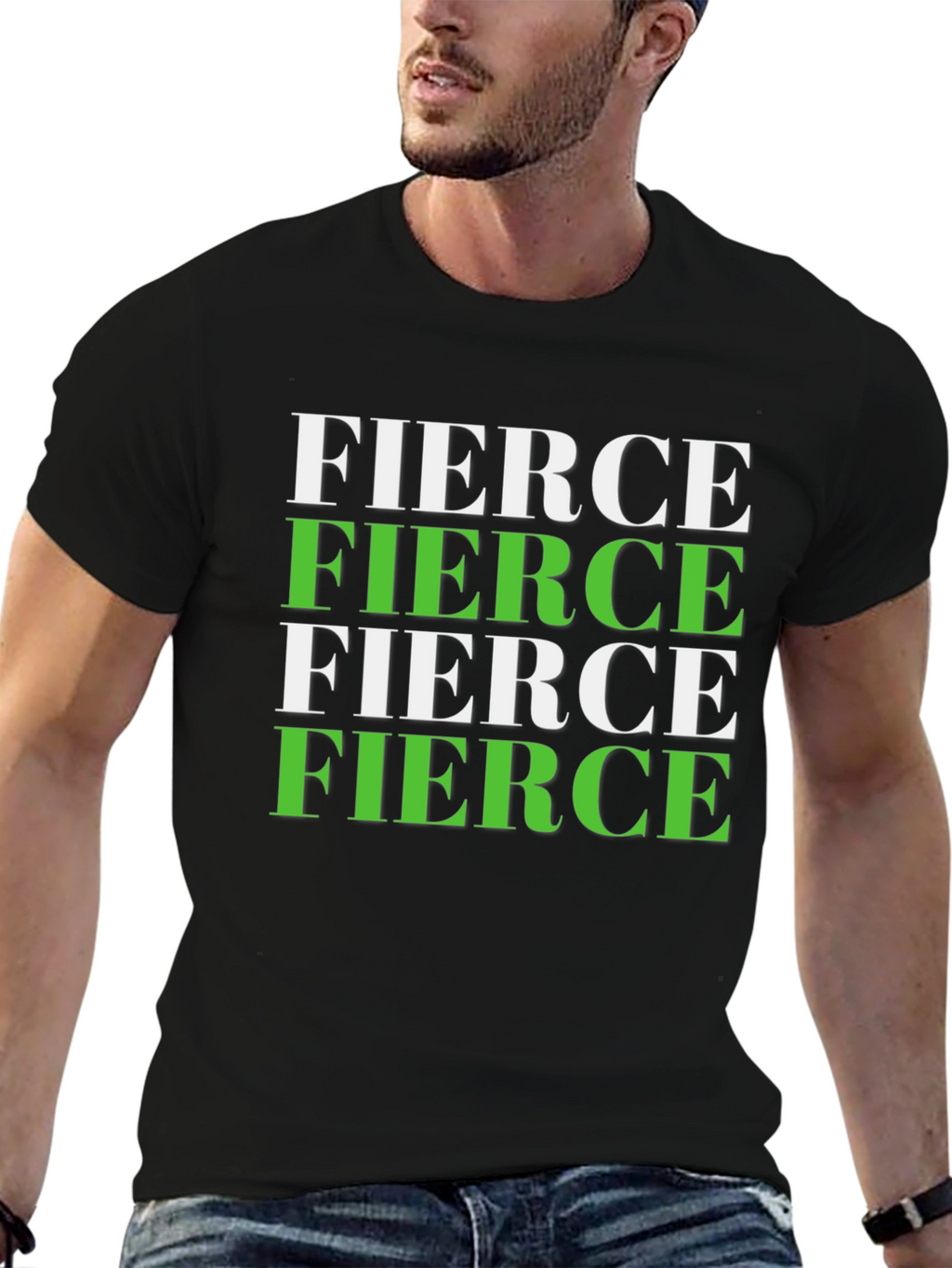 Fierce Graphic Tee - Bold Statement T-Shirt