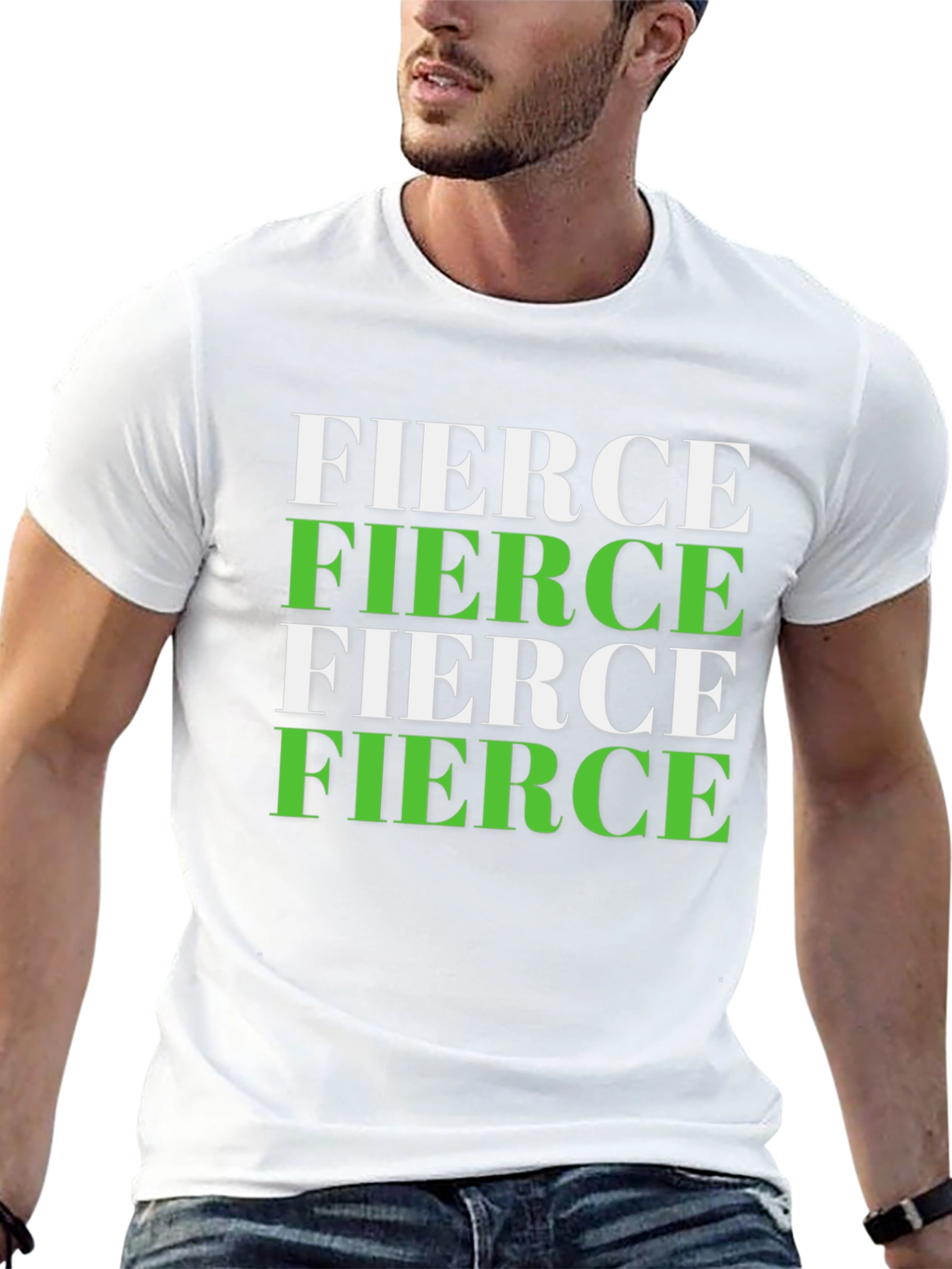 Fierce Graphic Tee - Bold Statement T-Shirt