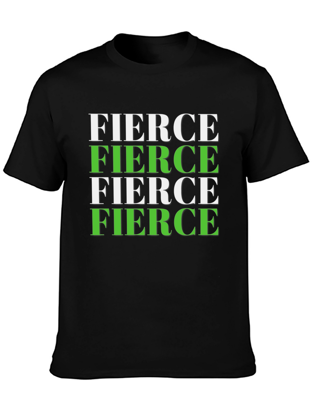 Fierce Graphic Tee - Bold Statement T-Shirt