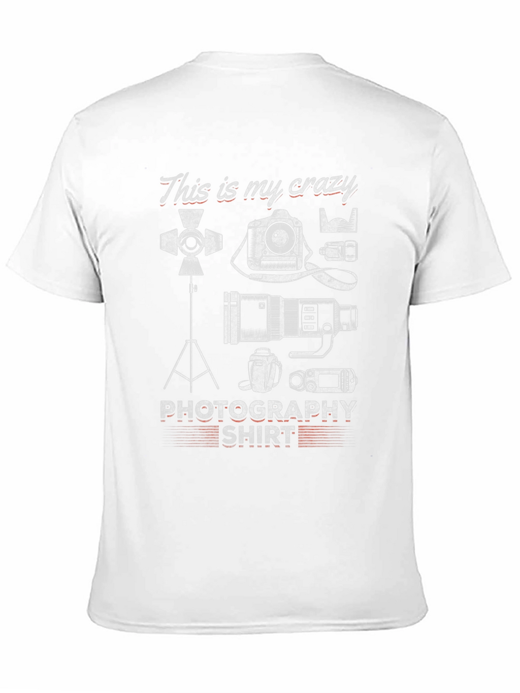 Crazy Photography Shirt - Camera Lover