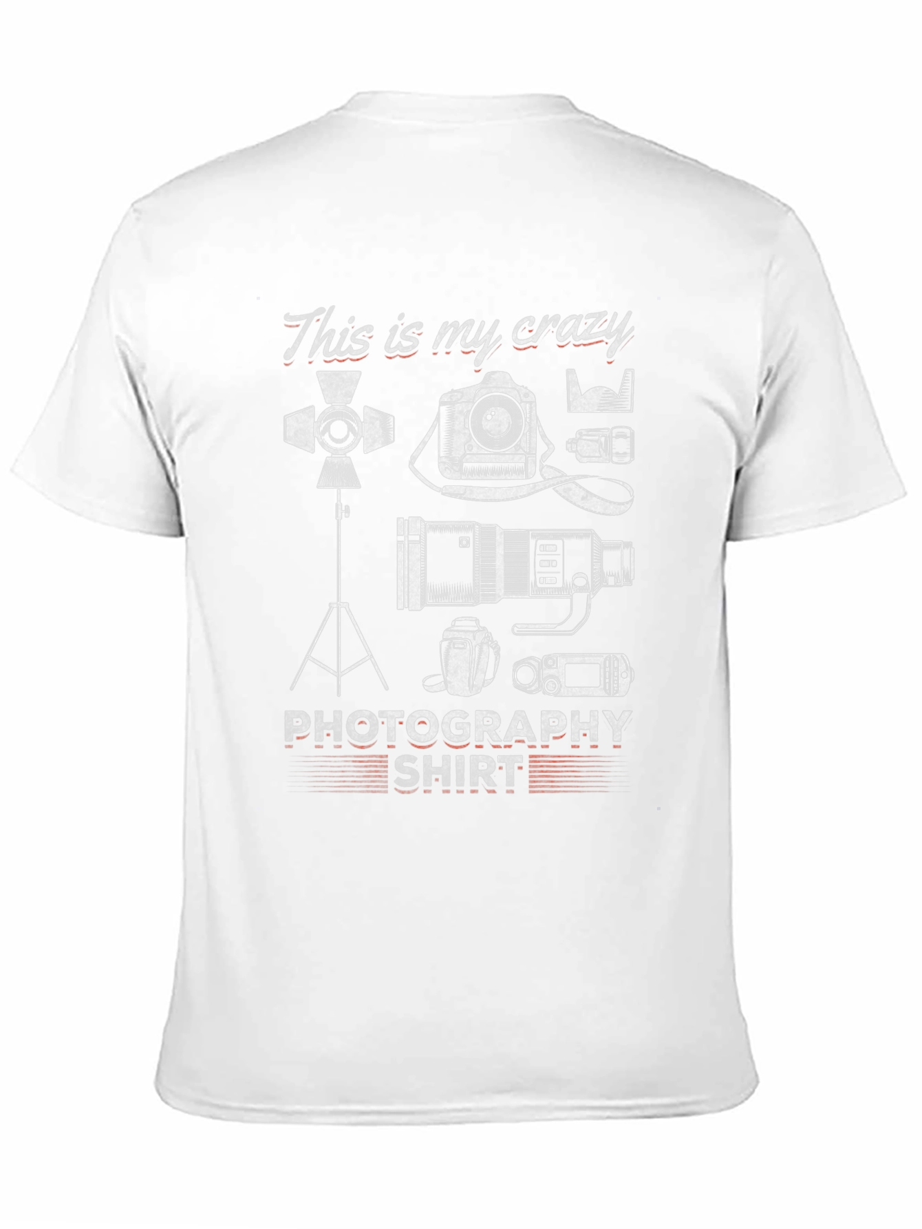 Crazy Photography Shirt - Camera Lover