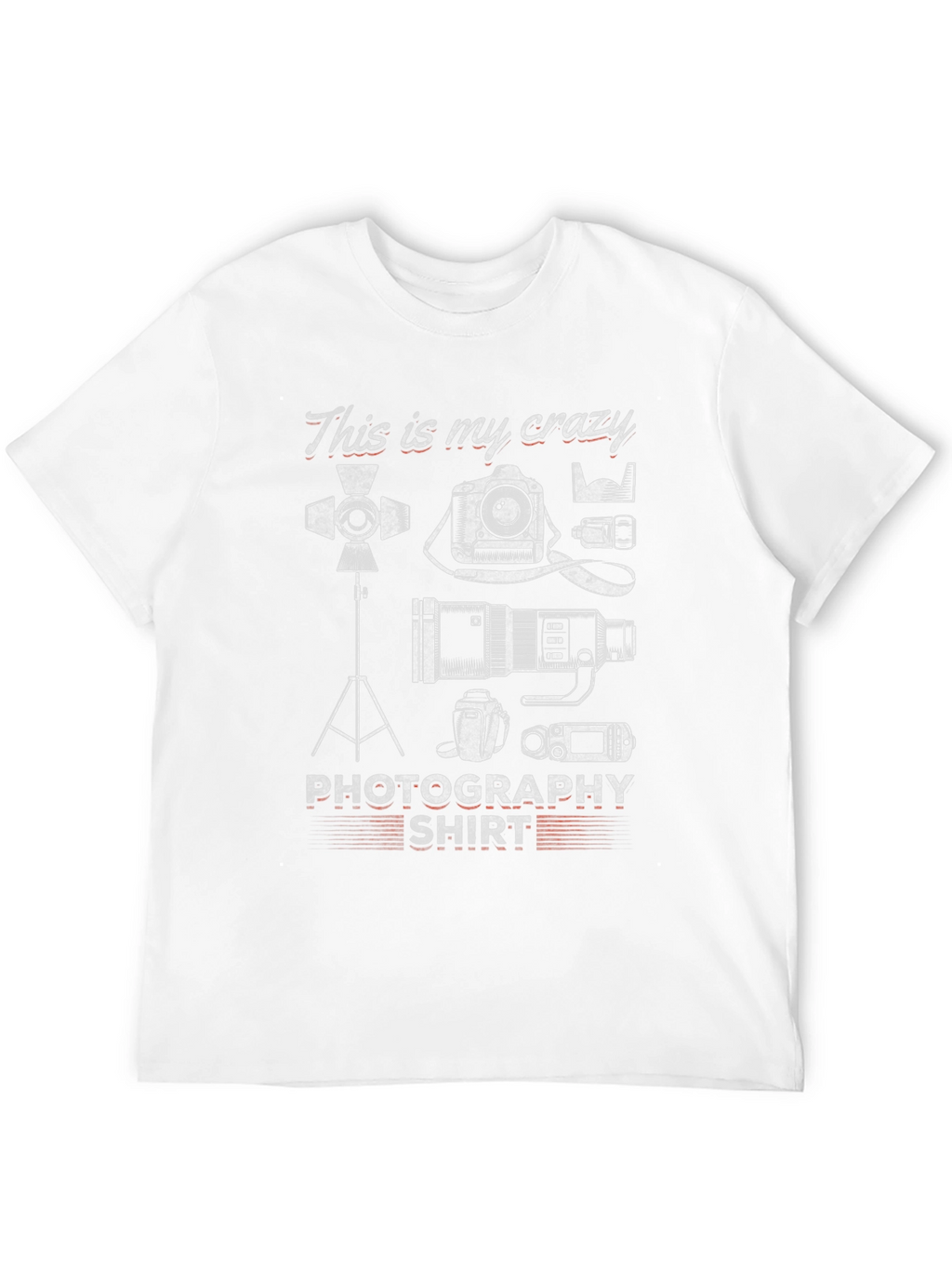 Crazy Photography Shirt - Camera Lover