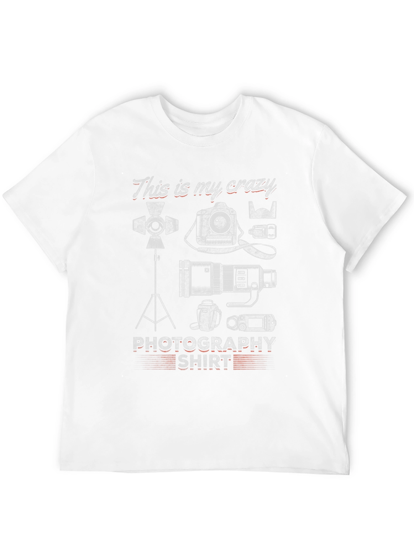 Crazy Photography Shirt - Camera Lover