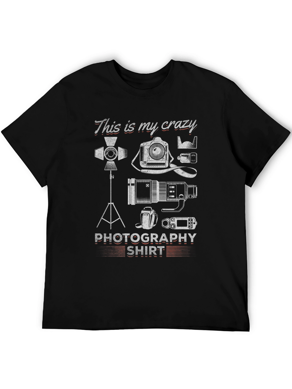 Crazy Photography Shirt - Camera Lover