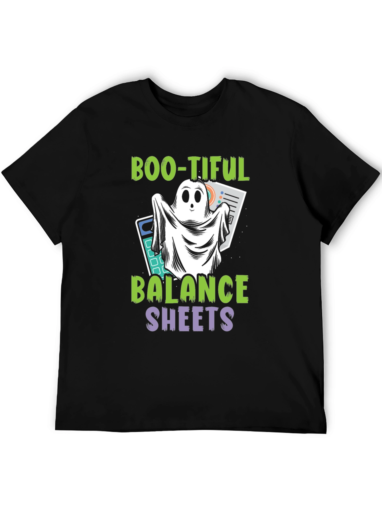 Boo-tiful Balance Sheets Halloween Accountant T-Shirt