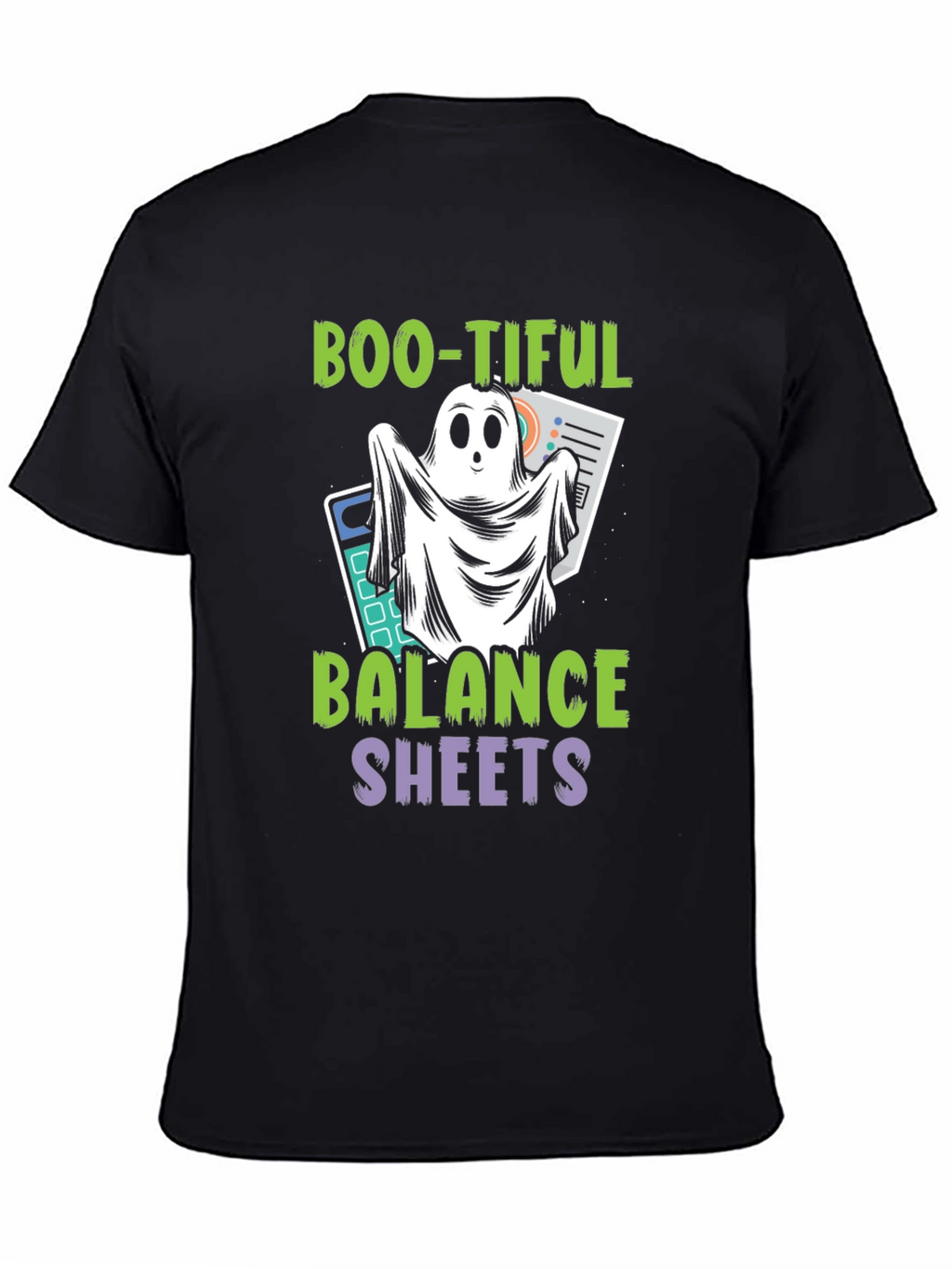 Boo-tiful Balance Sheets Halloween Accountant T-Shirt