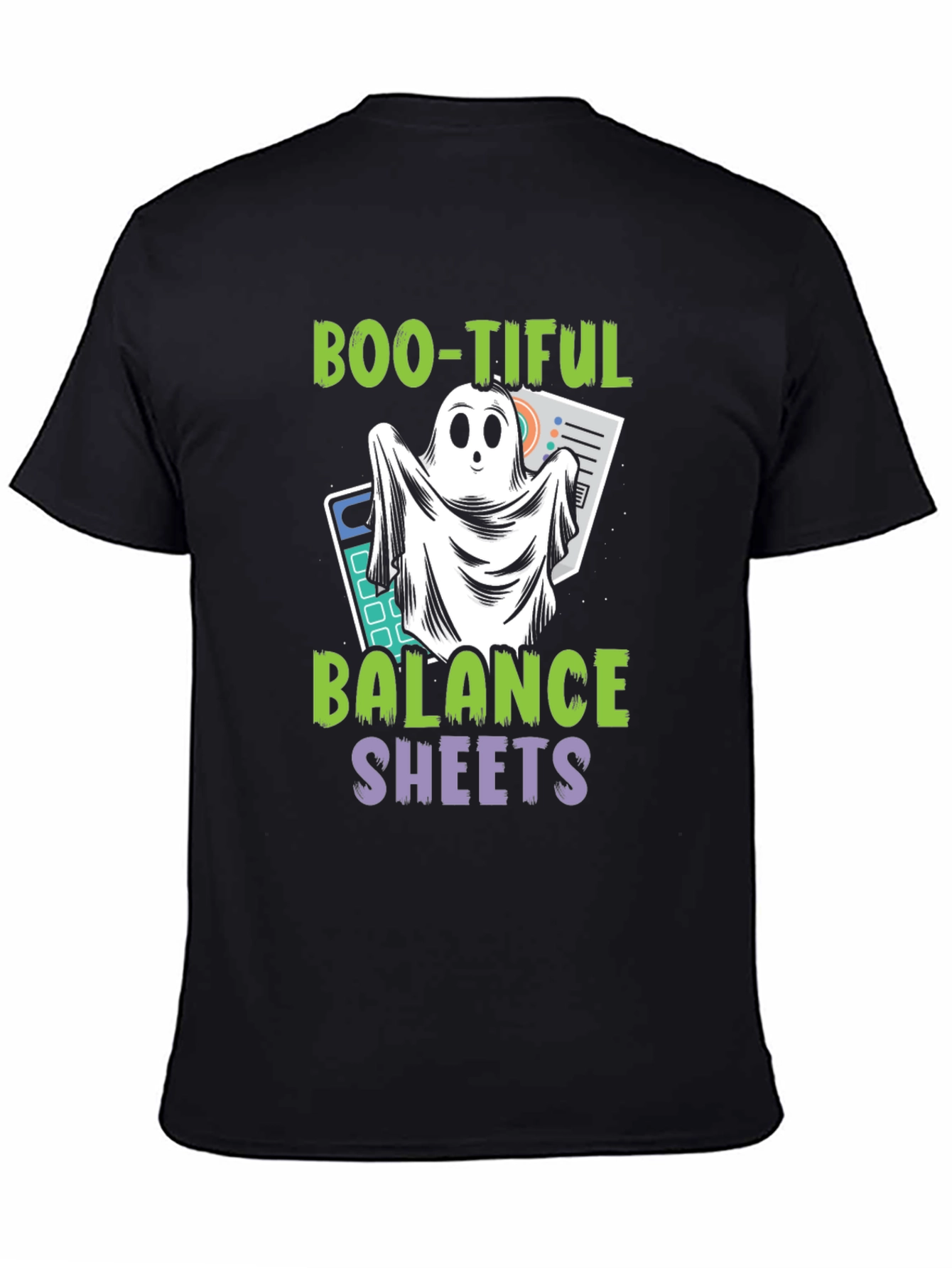 Boo-tiful Balance Sheets Halloween Accountant T-Shirt