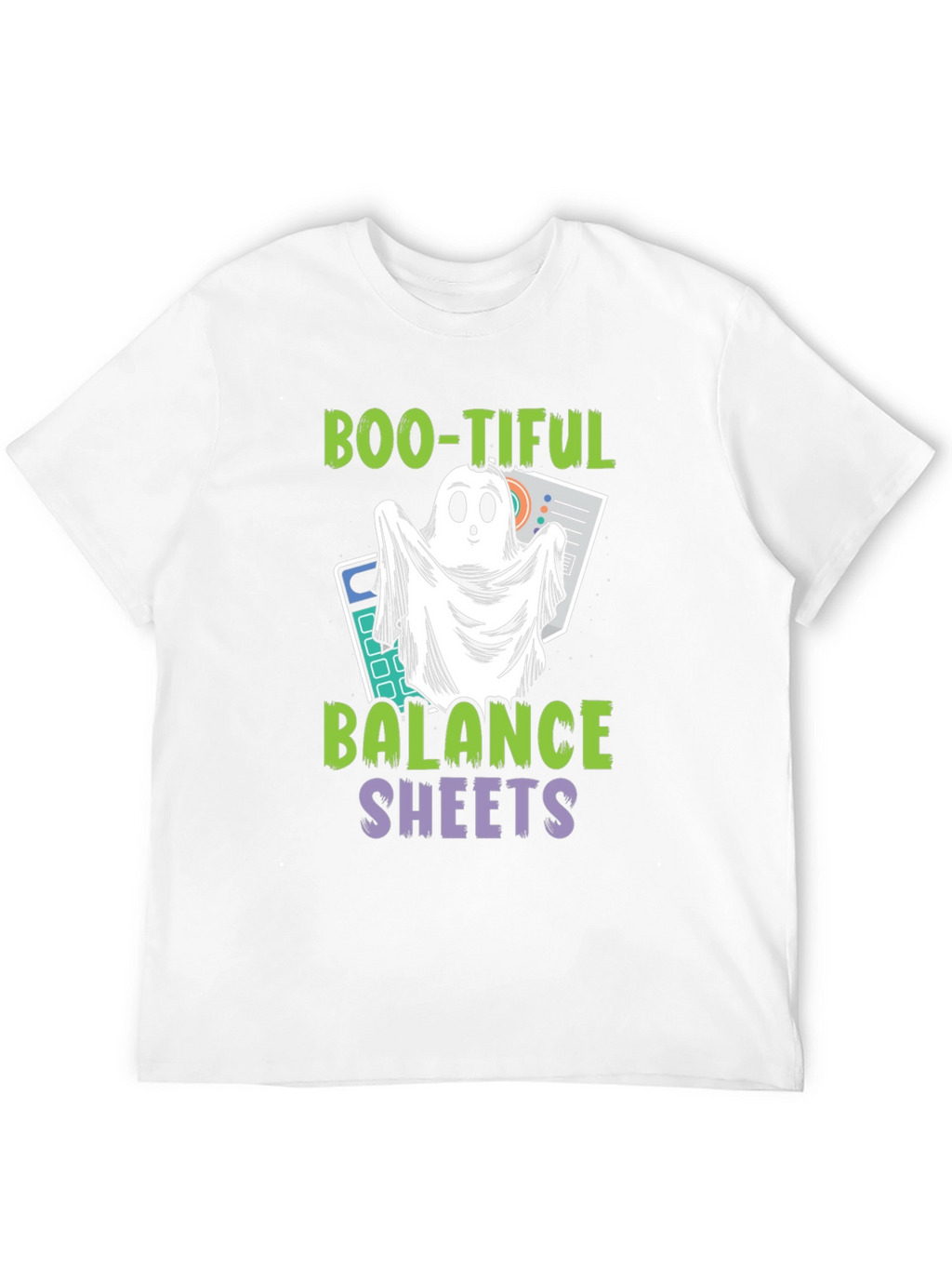 Boo-tiful Balance Sheets Halloween Accountant T-Shirt