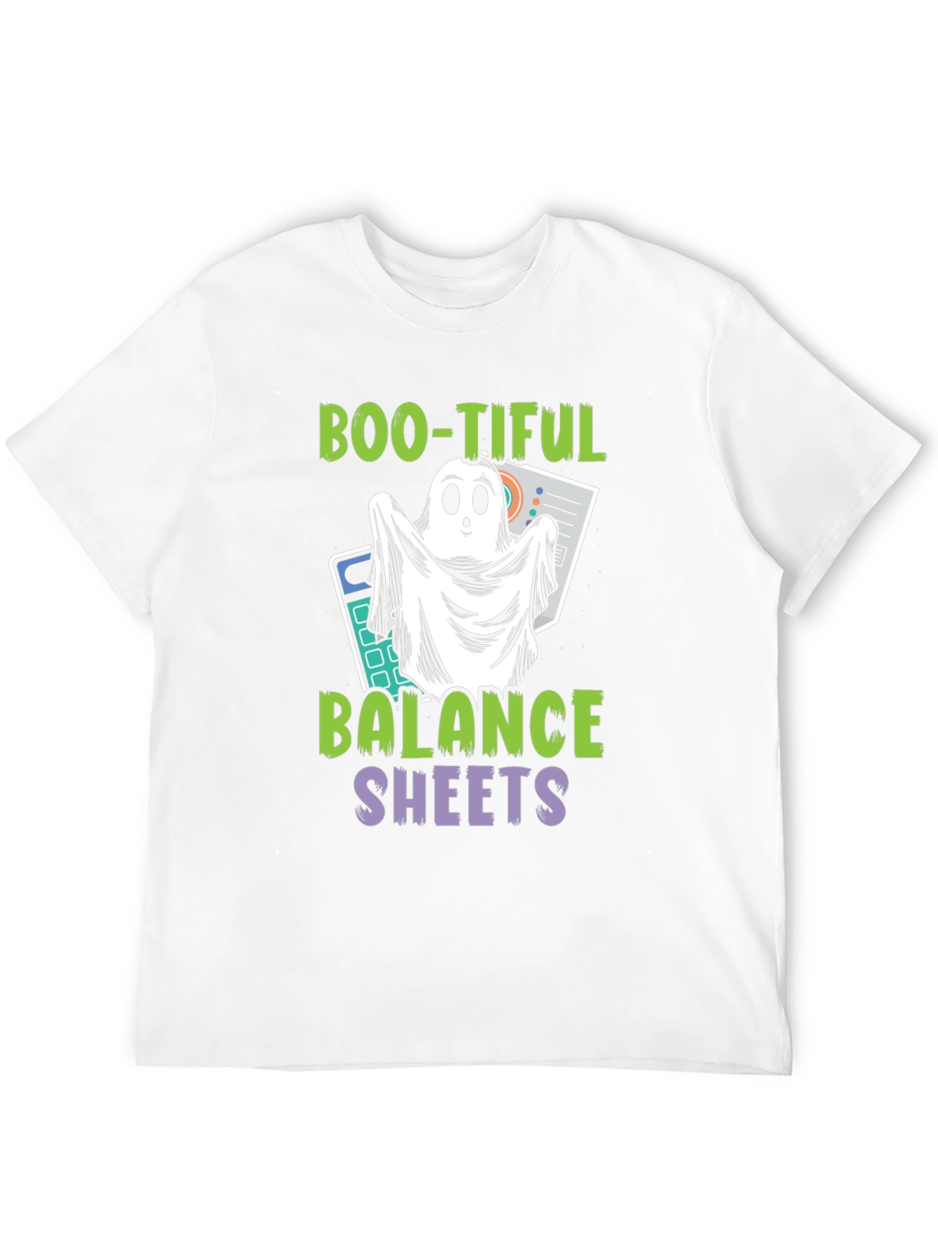 Boo-tiful Balance Sheets Halloween Accountant T-Shirt