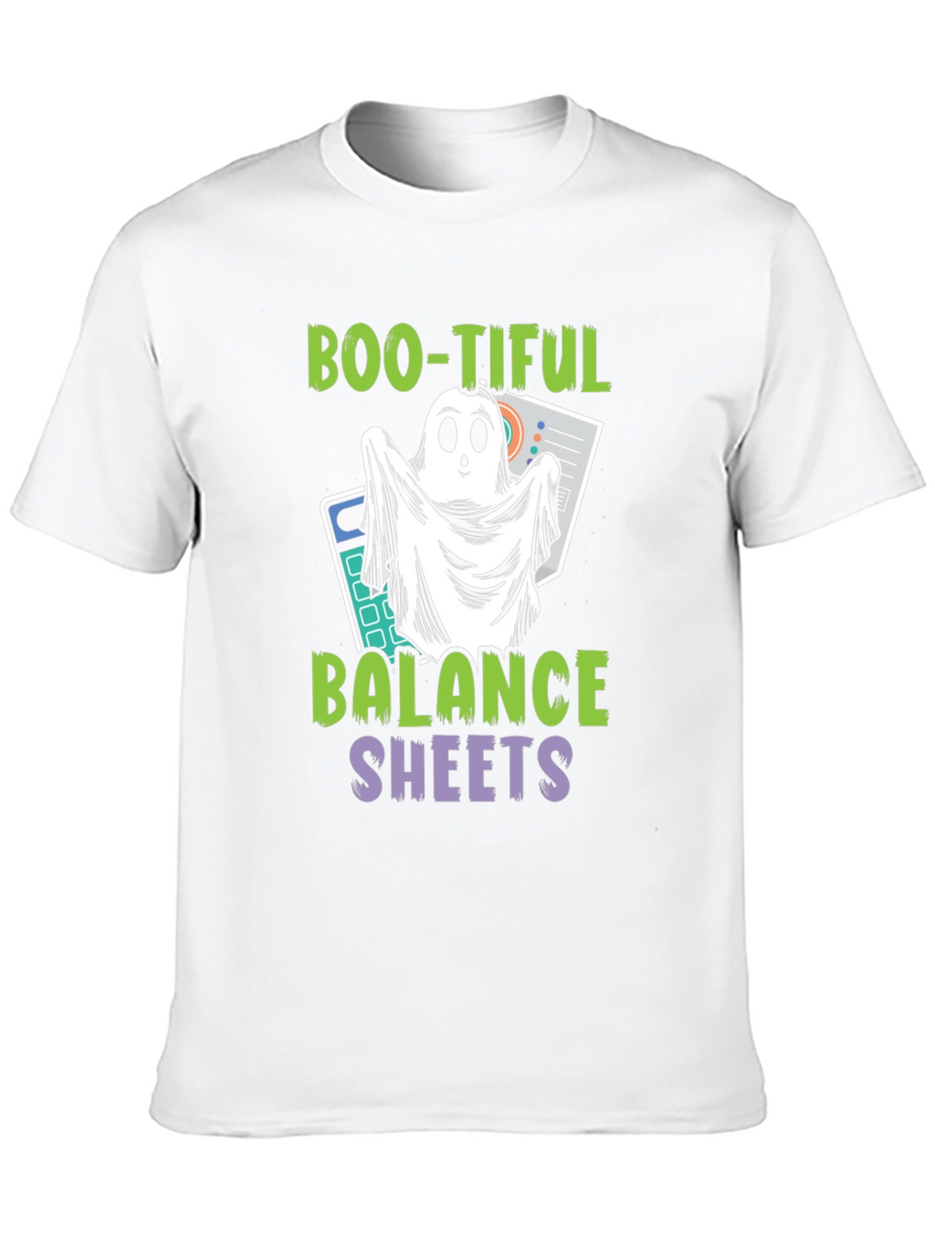 Boo-tiful Balance Sheets Halloween Accountant T-Shirt