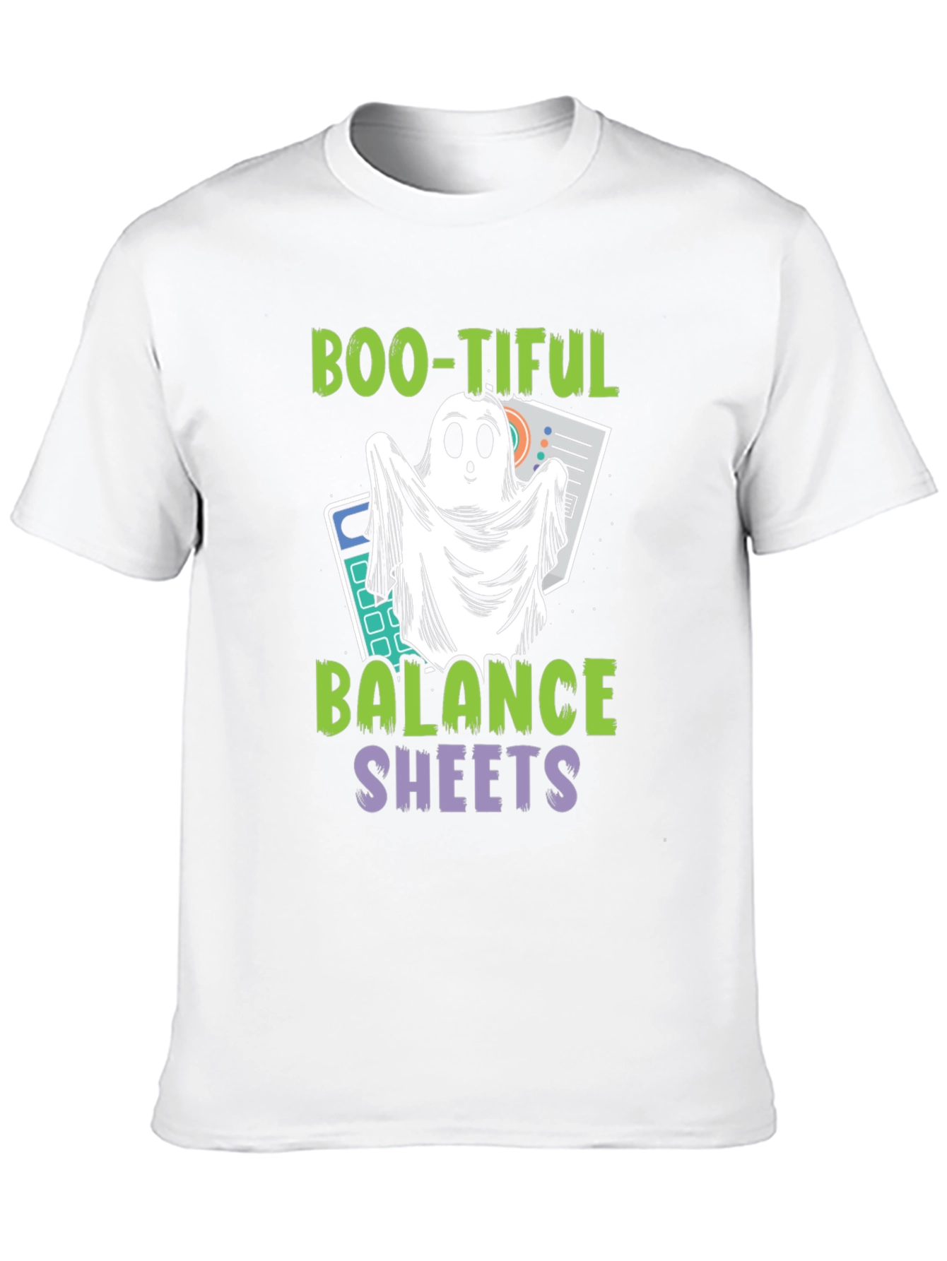 Boo-tiful Balance Sheets Halloween Accountant T-Shirt