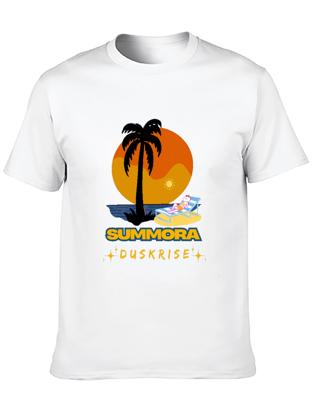Summora Duskrise Beach Graphic Tee
