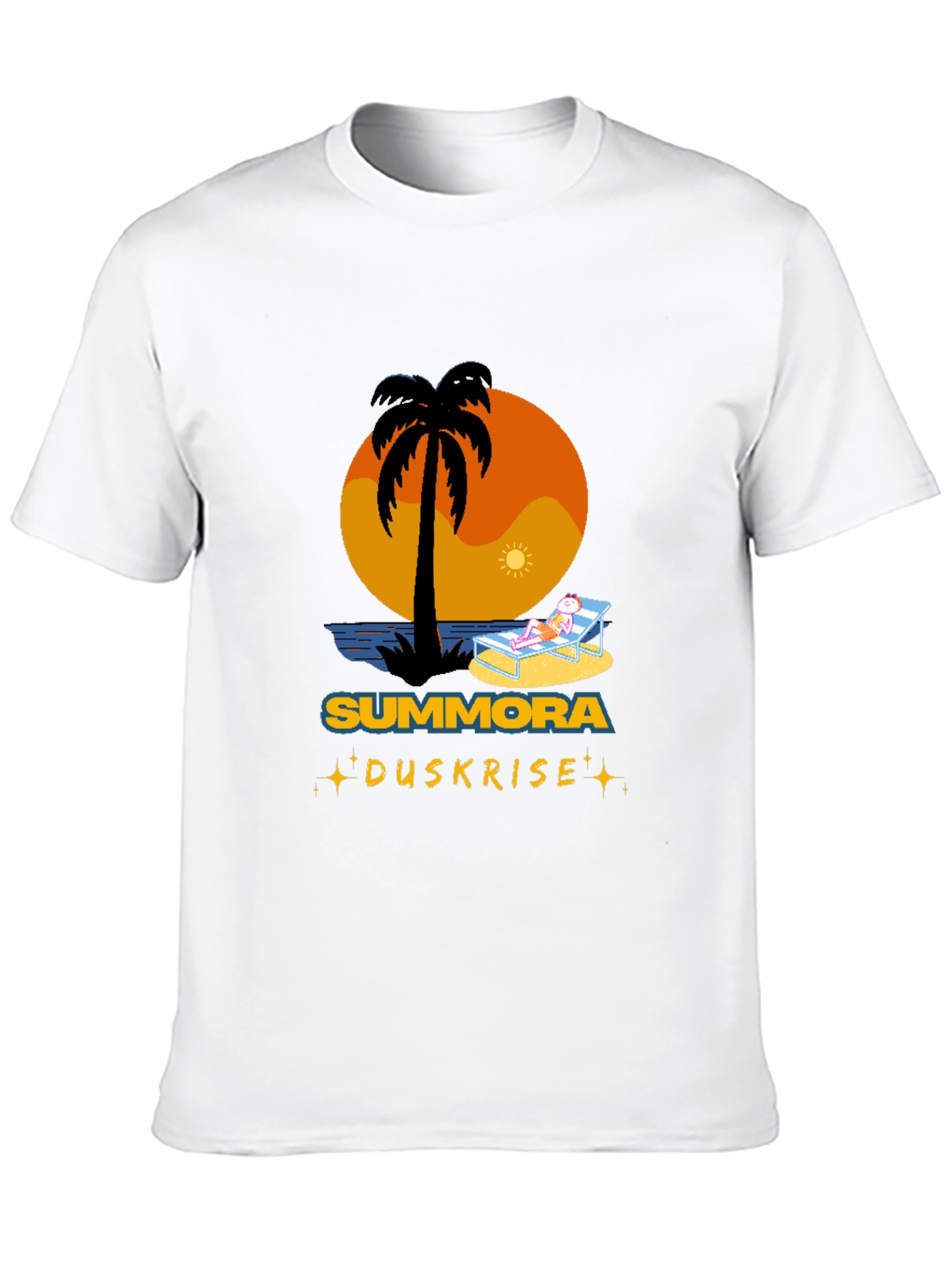 Summora Duskrise Beach Graphic Tee