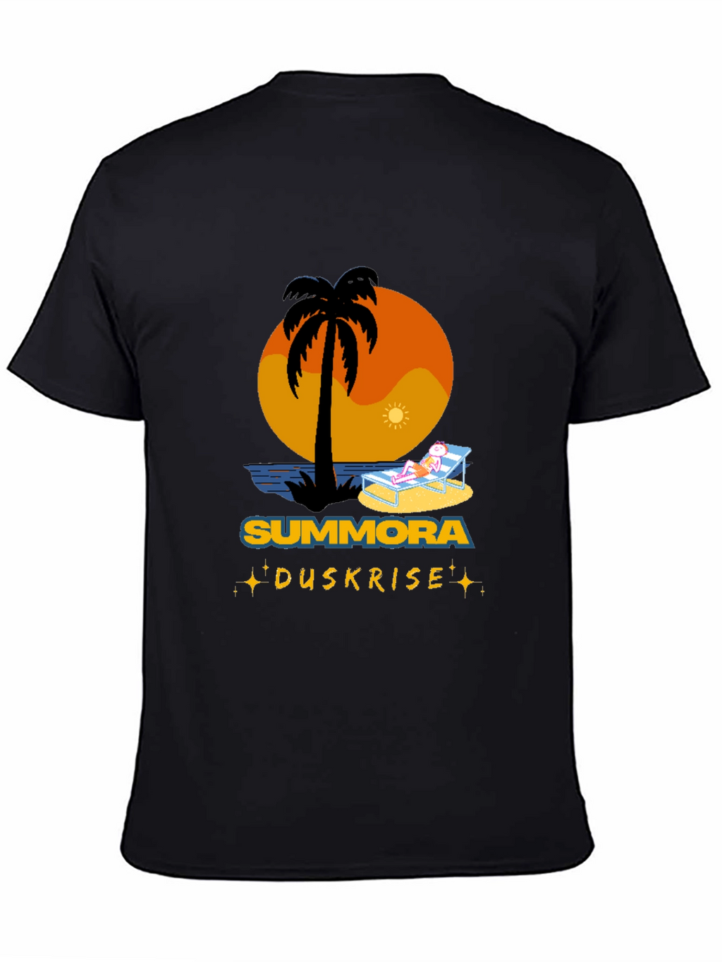 Summora Duskrise Beach Graphic Tee