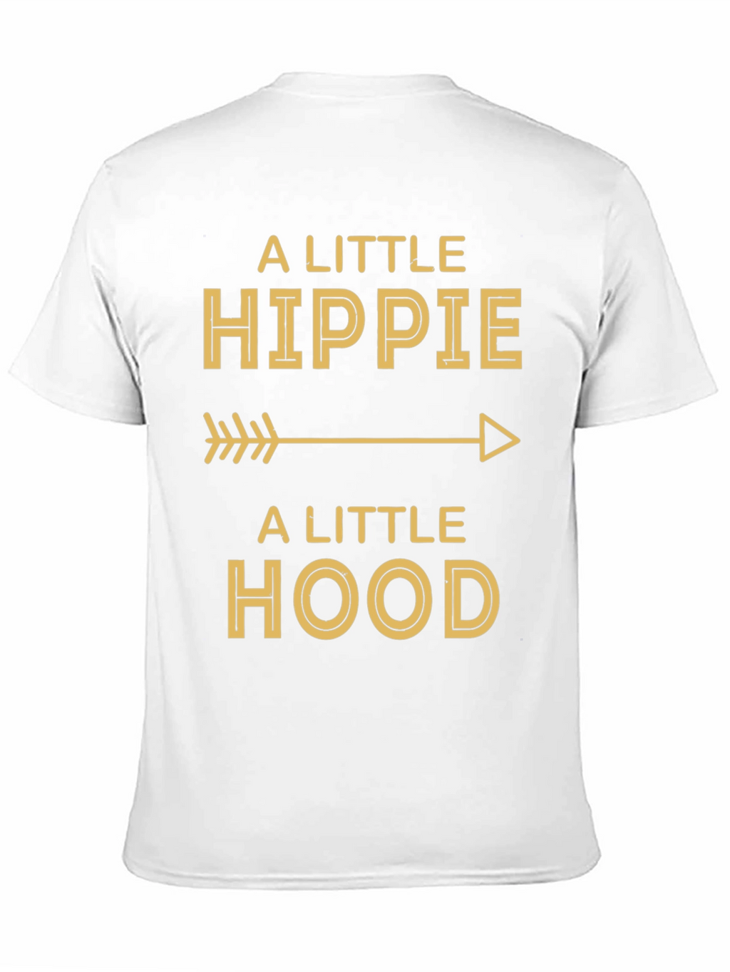A Little Hippie A Little Hood Graphic T-Shirt