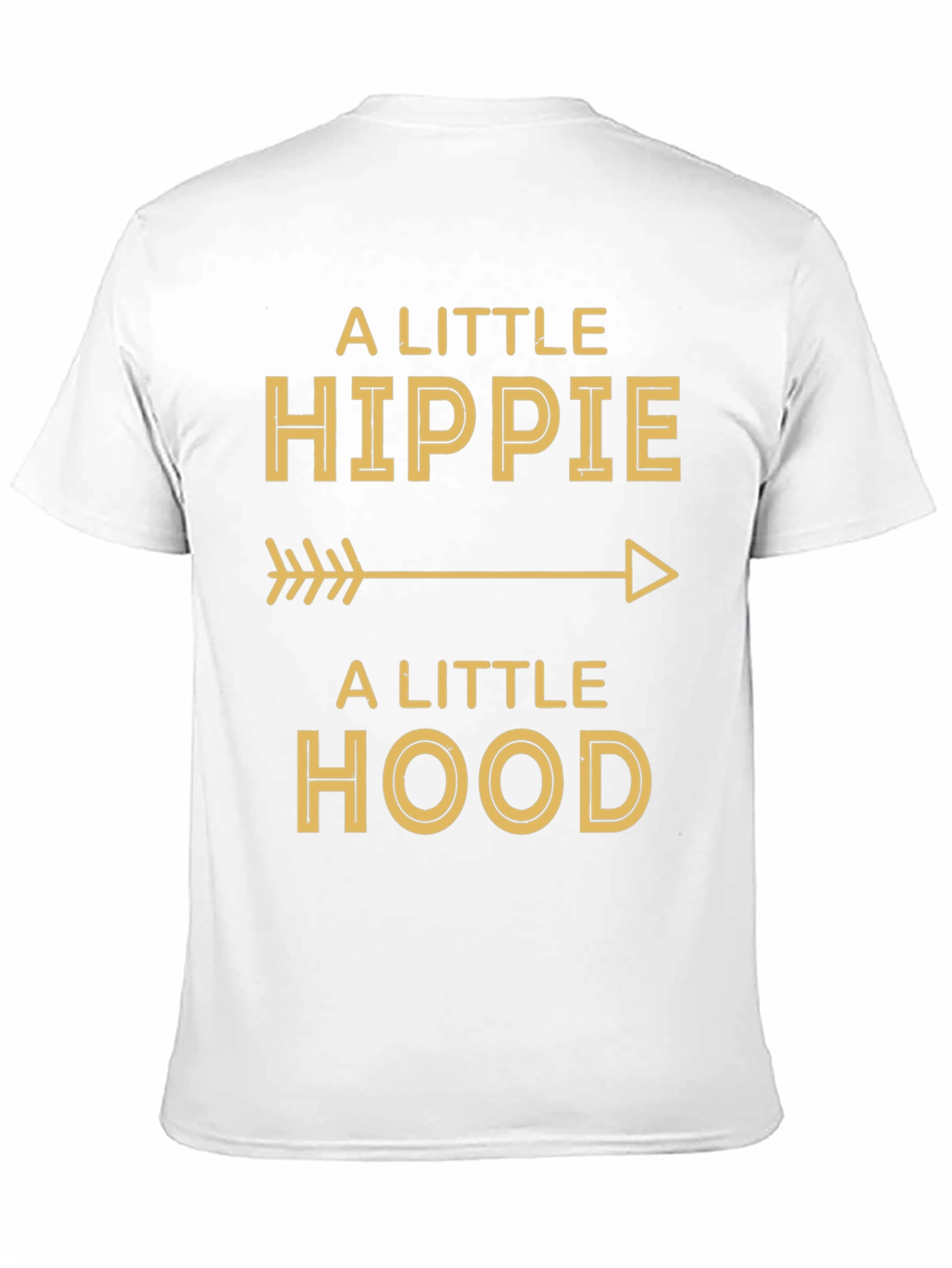 A Little Hippie A Little Hood Graphic T-Shirt