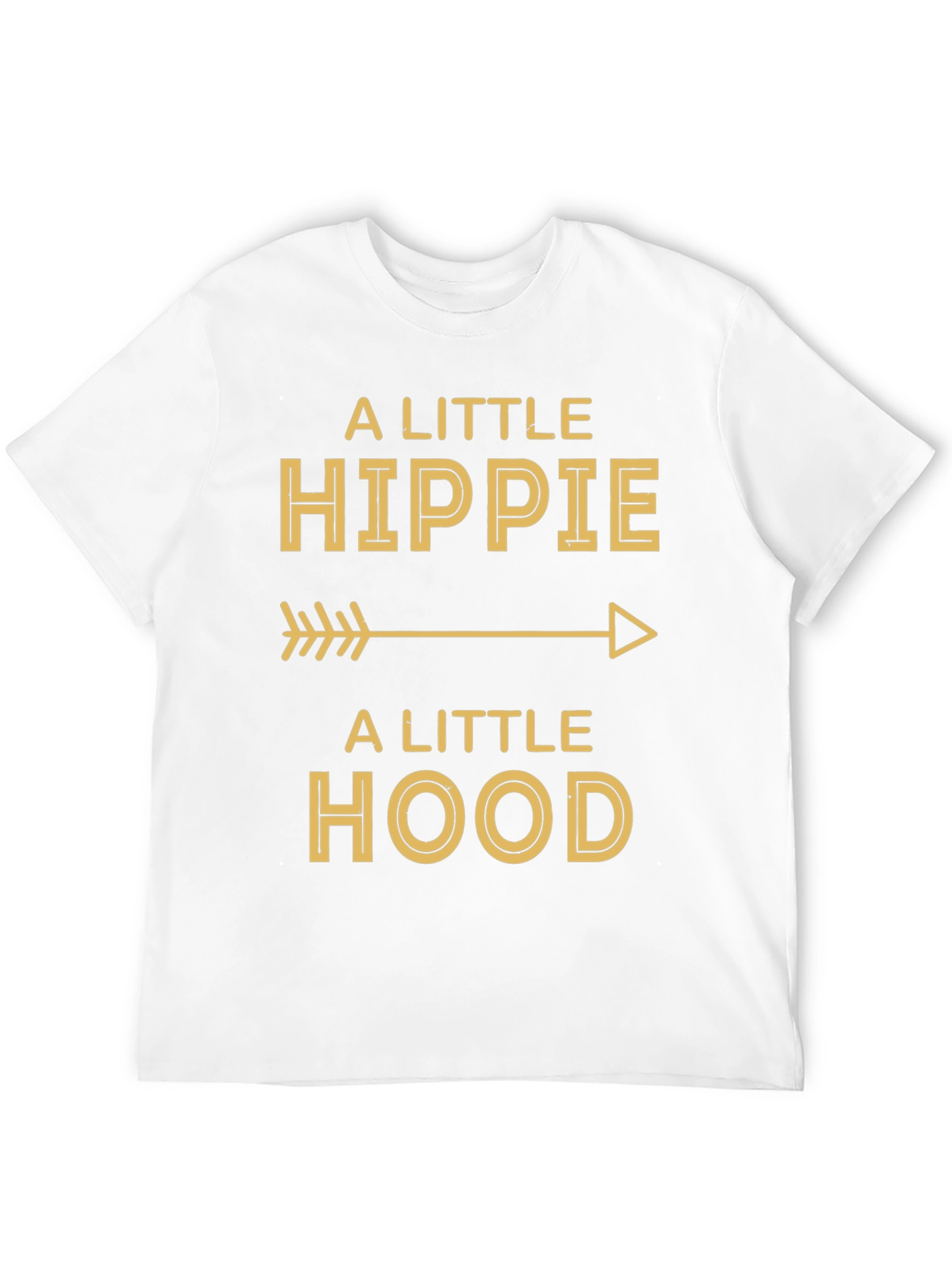 A Little Hippie A Little Hood Graphic T-Shirt