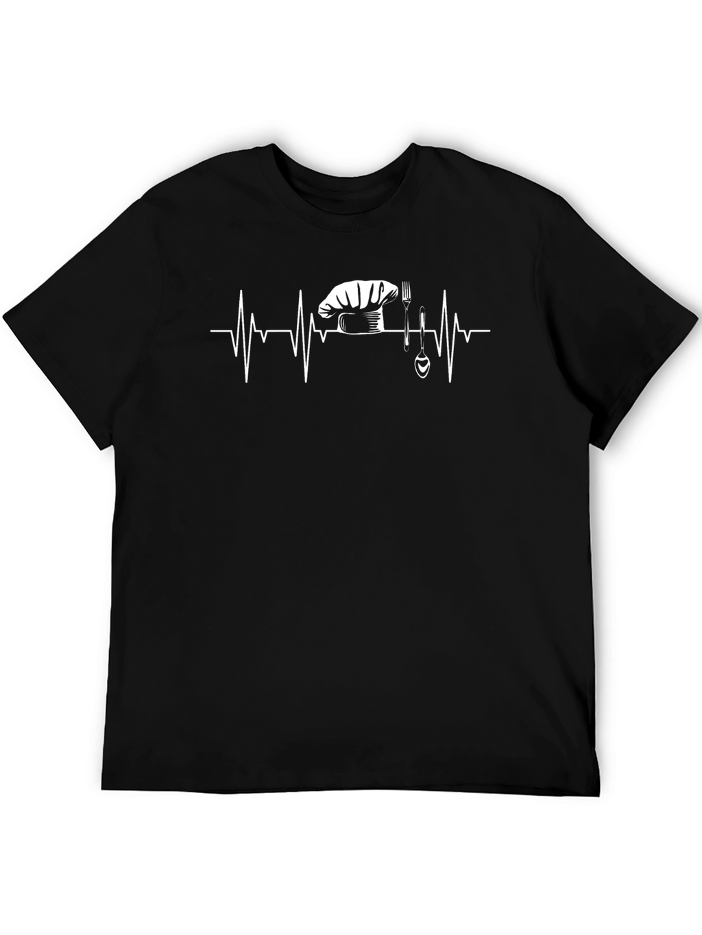 Chefs Heartbeat T-Shirt - Culinary Passion