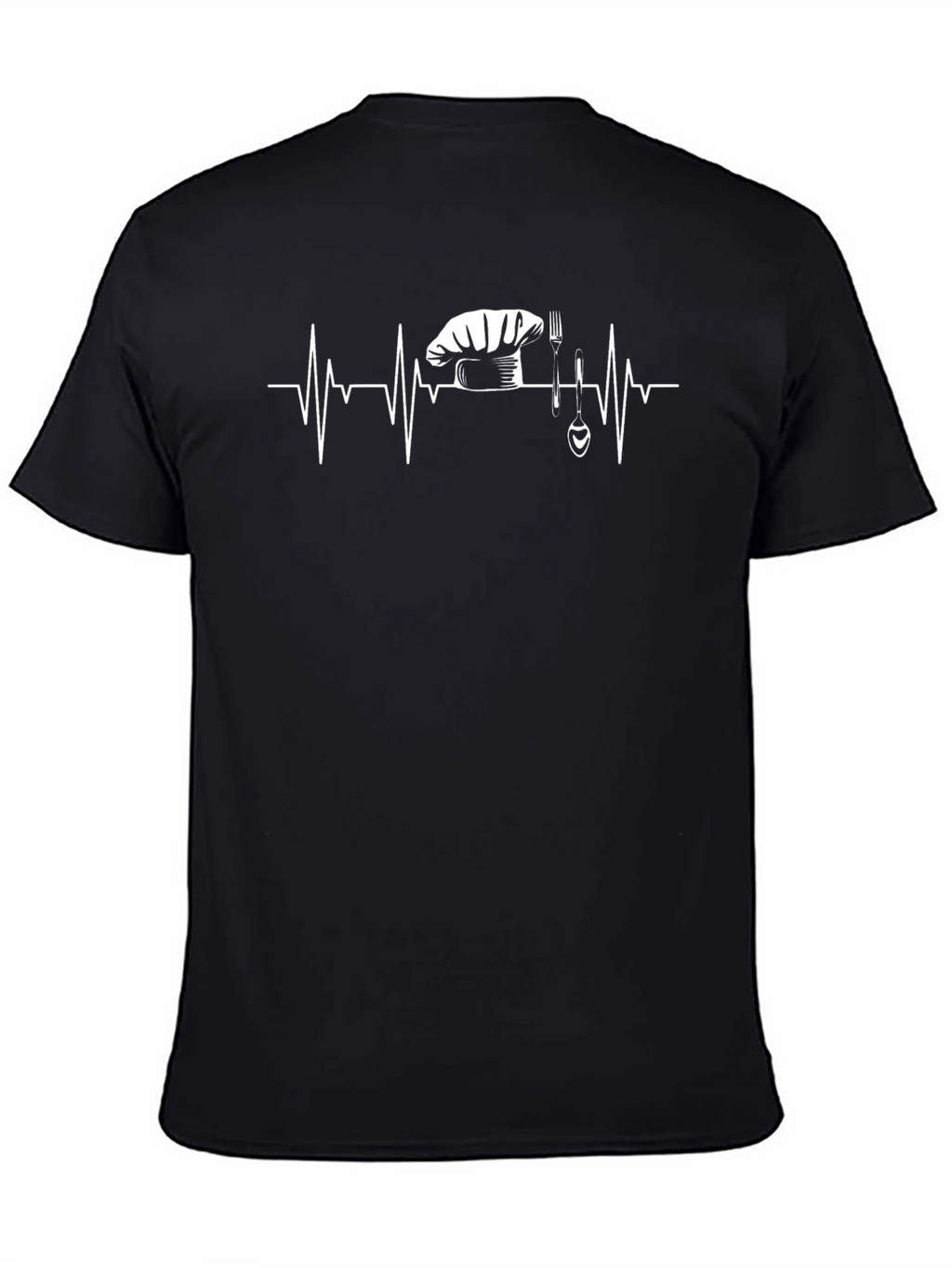 Chefs Heartbeat T-Shirt - Culinary Passion