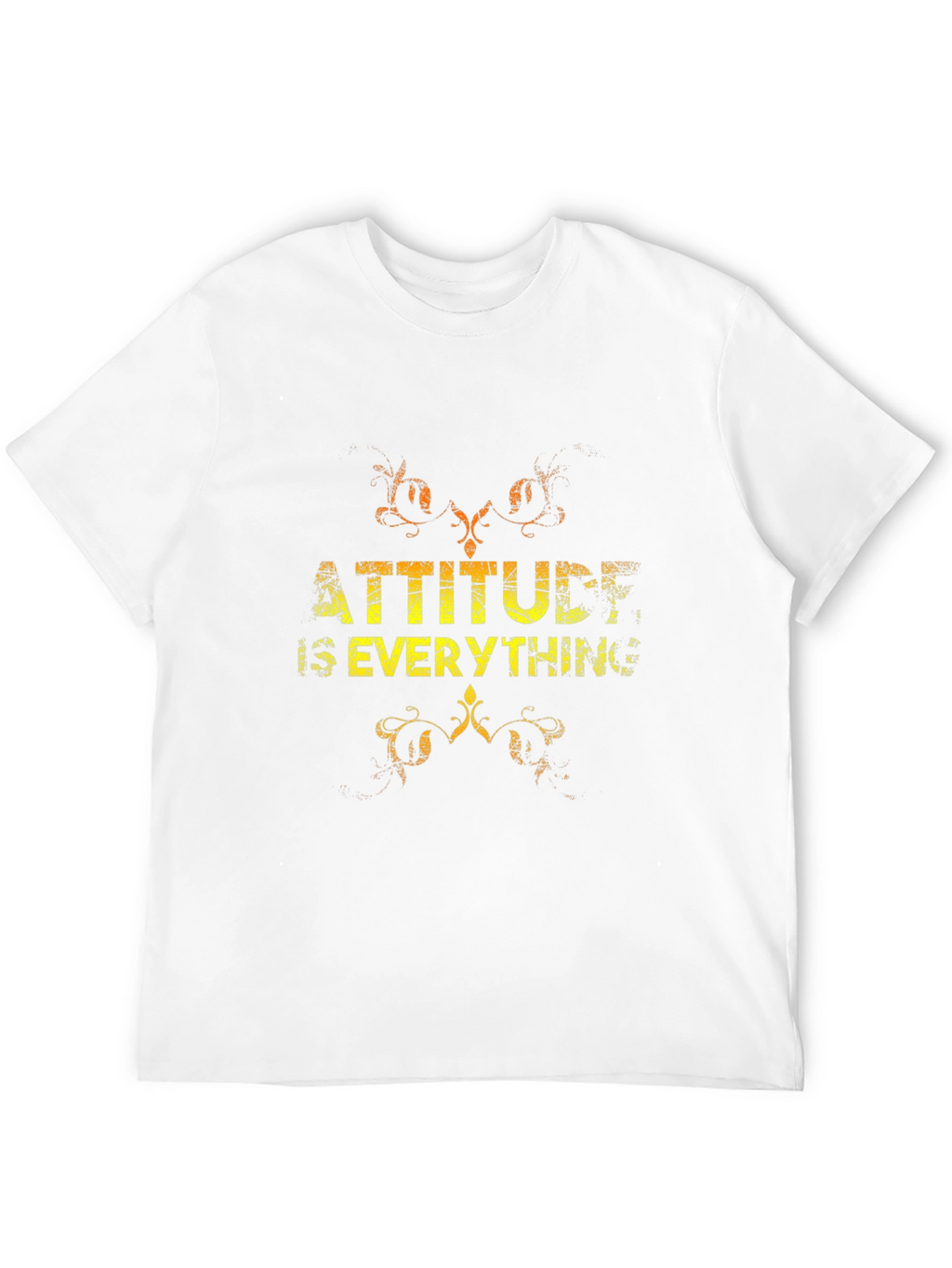 Attitude is Everything Black Graphic Tee