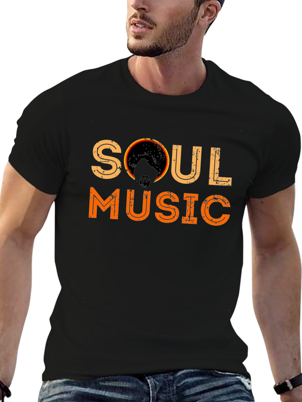 Soul Music Retro Graphic T-Shirt
