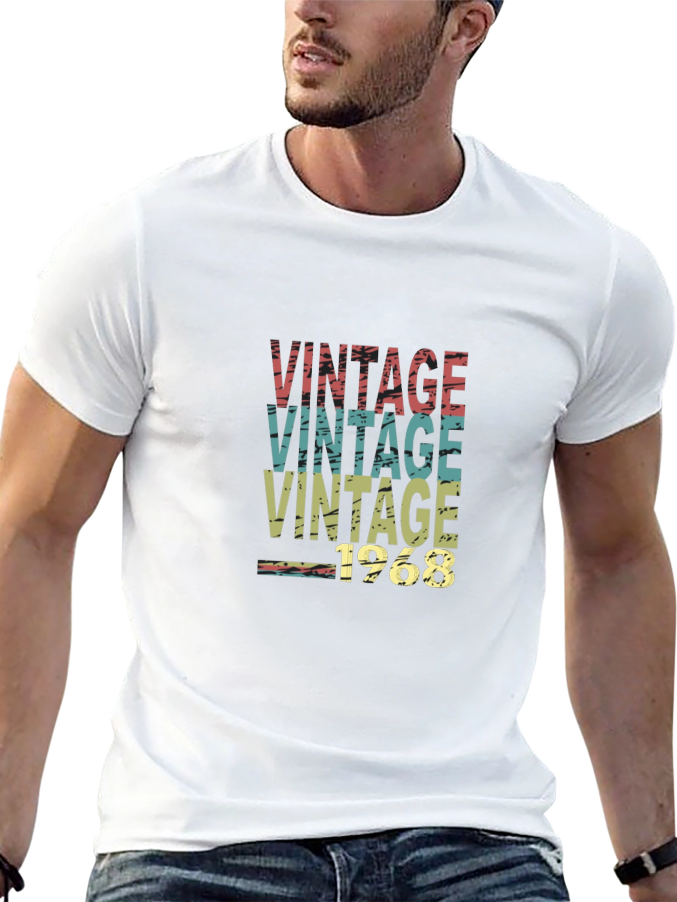 Vintage 1968 T-Shirt - Retro Style