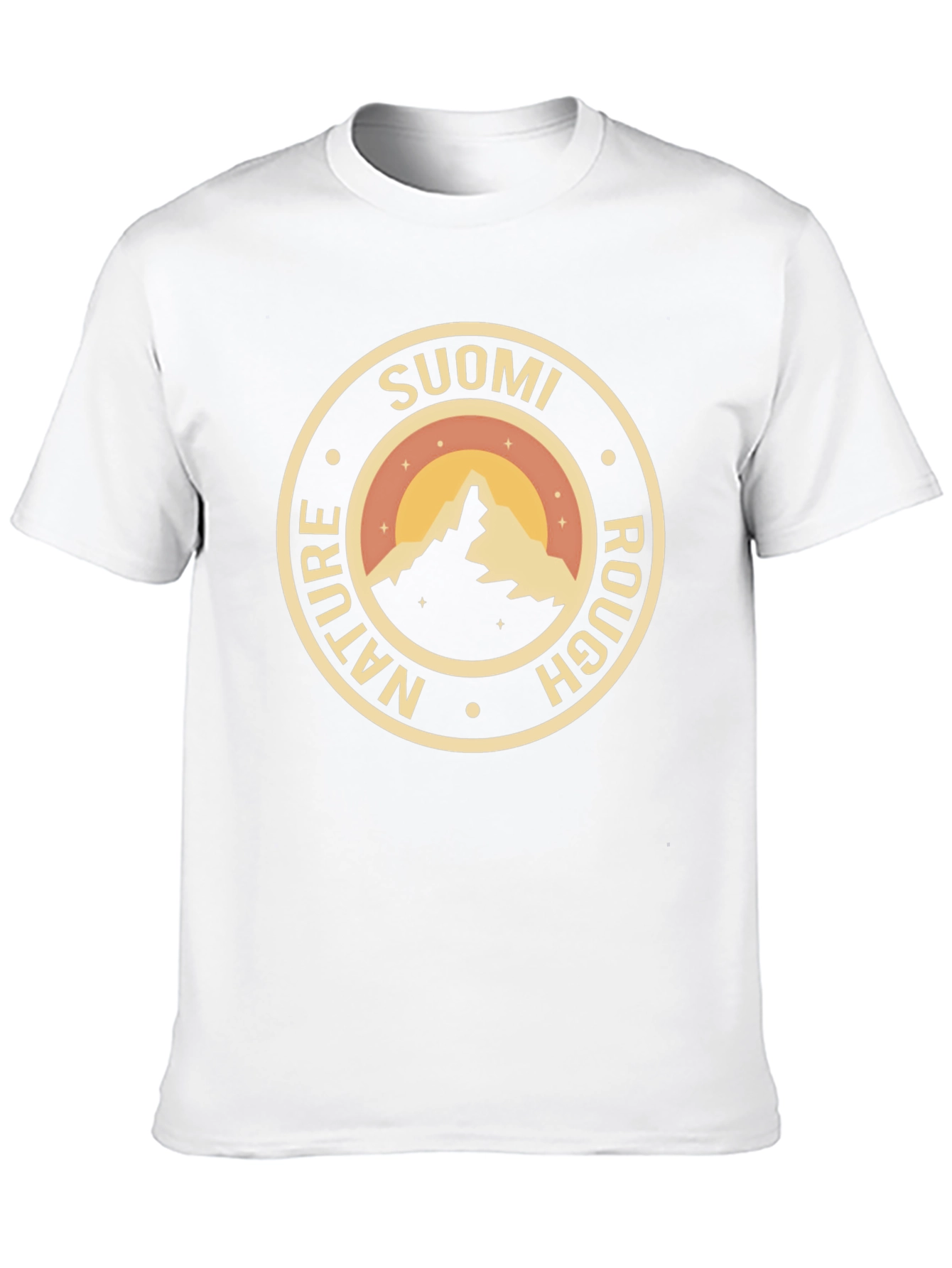Suomi Nature Rough Mountain Graphic Tee