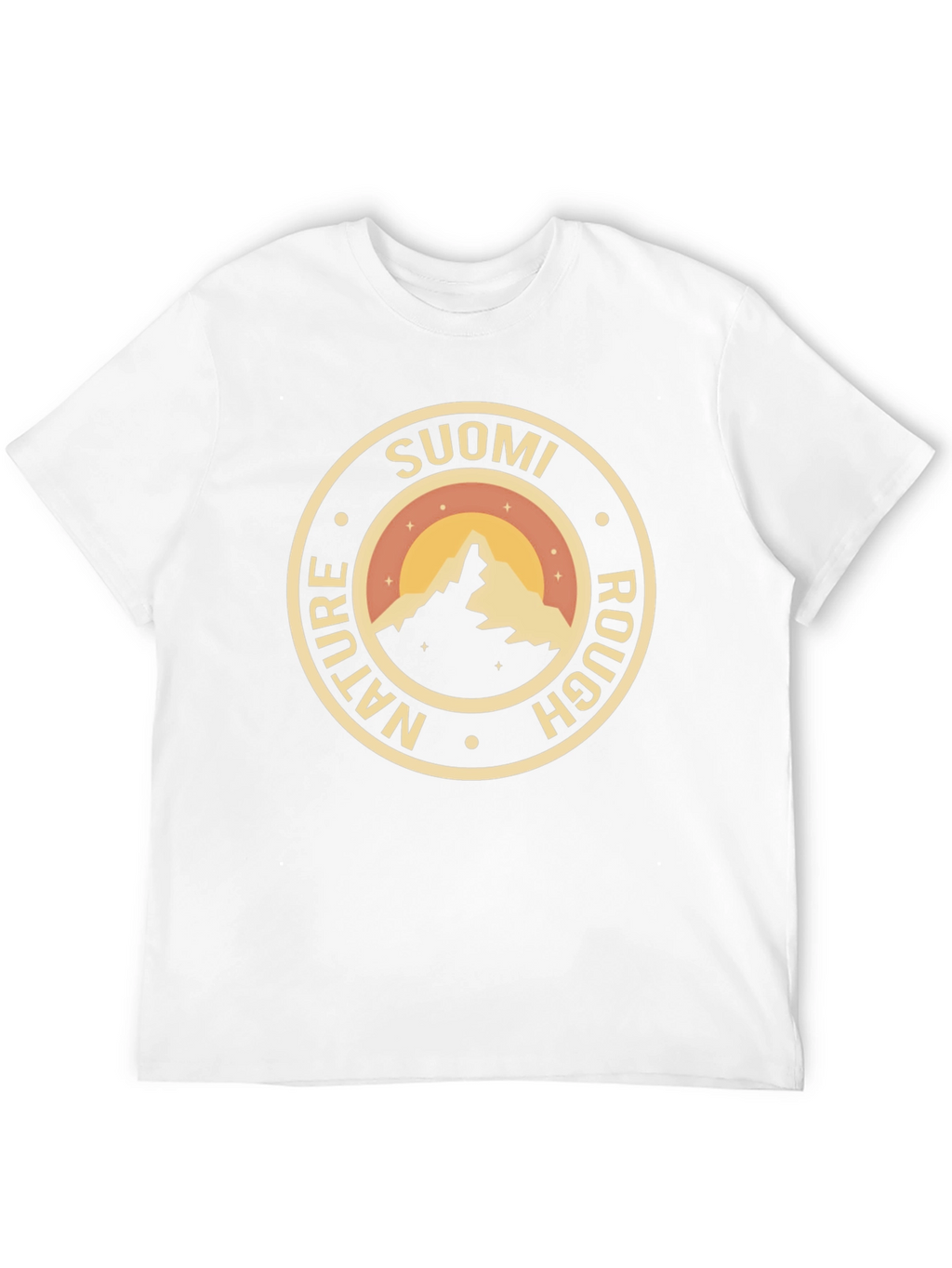 Suomi Nature Rough Mountain Graphic Tee