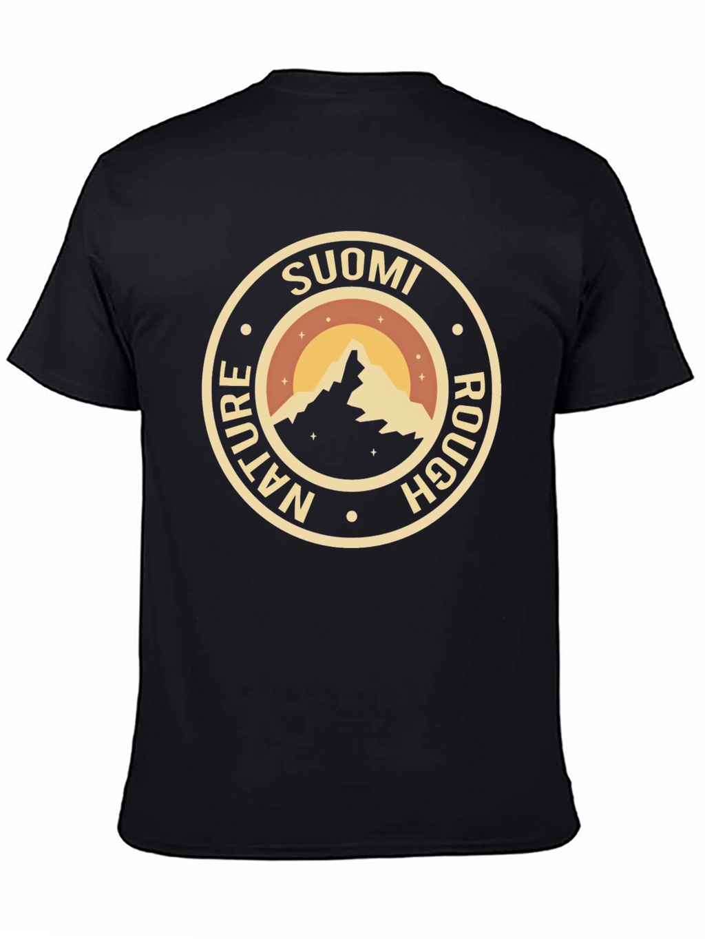 Suomi Nature Rough Mountain Graphic Tee