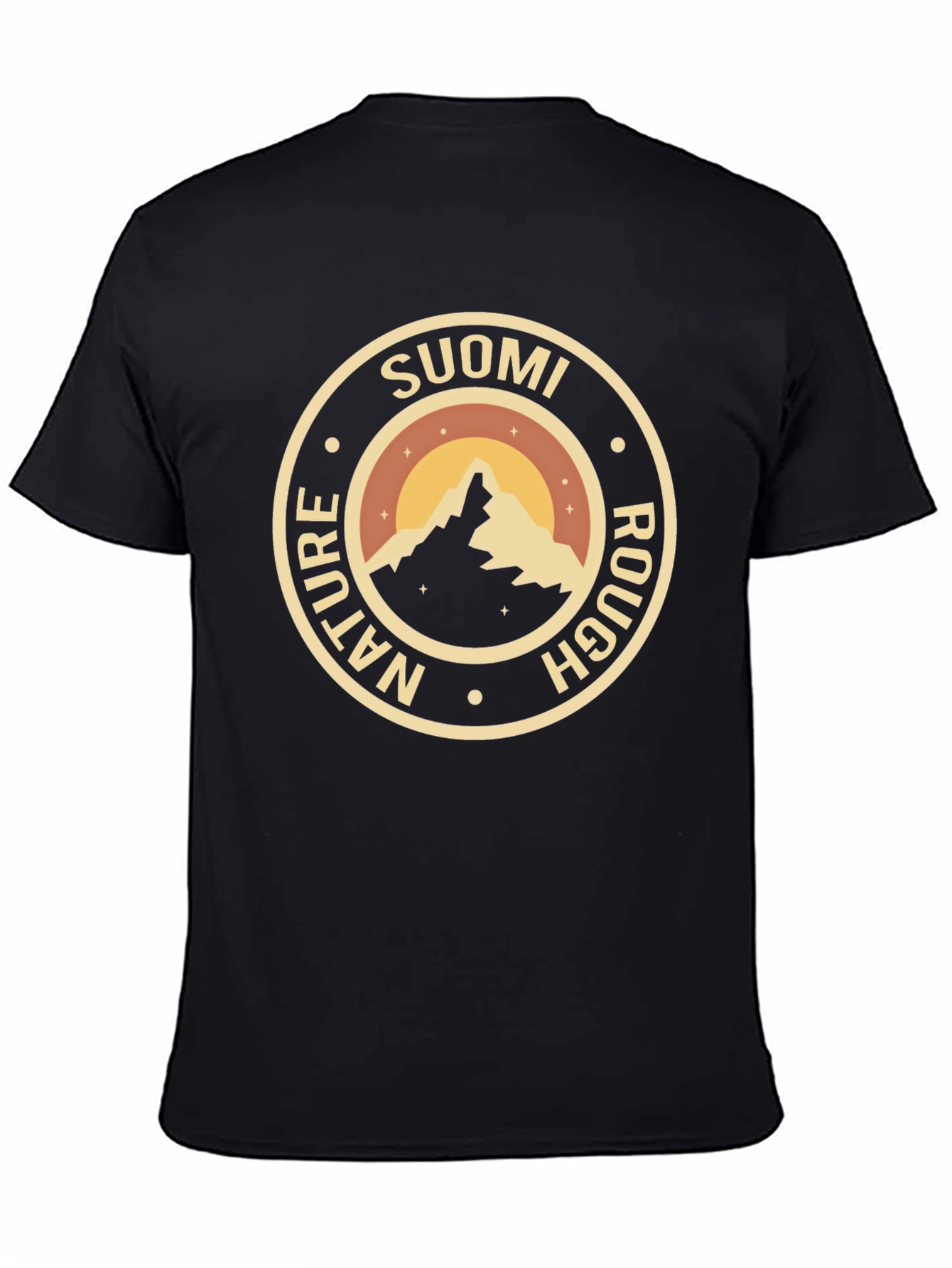 Suomi Nature Rough Mountain Graphic Tee