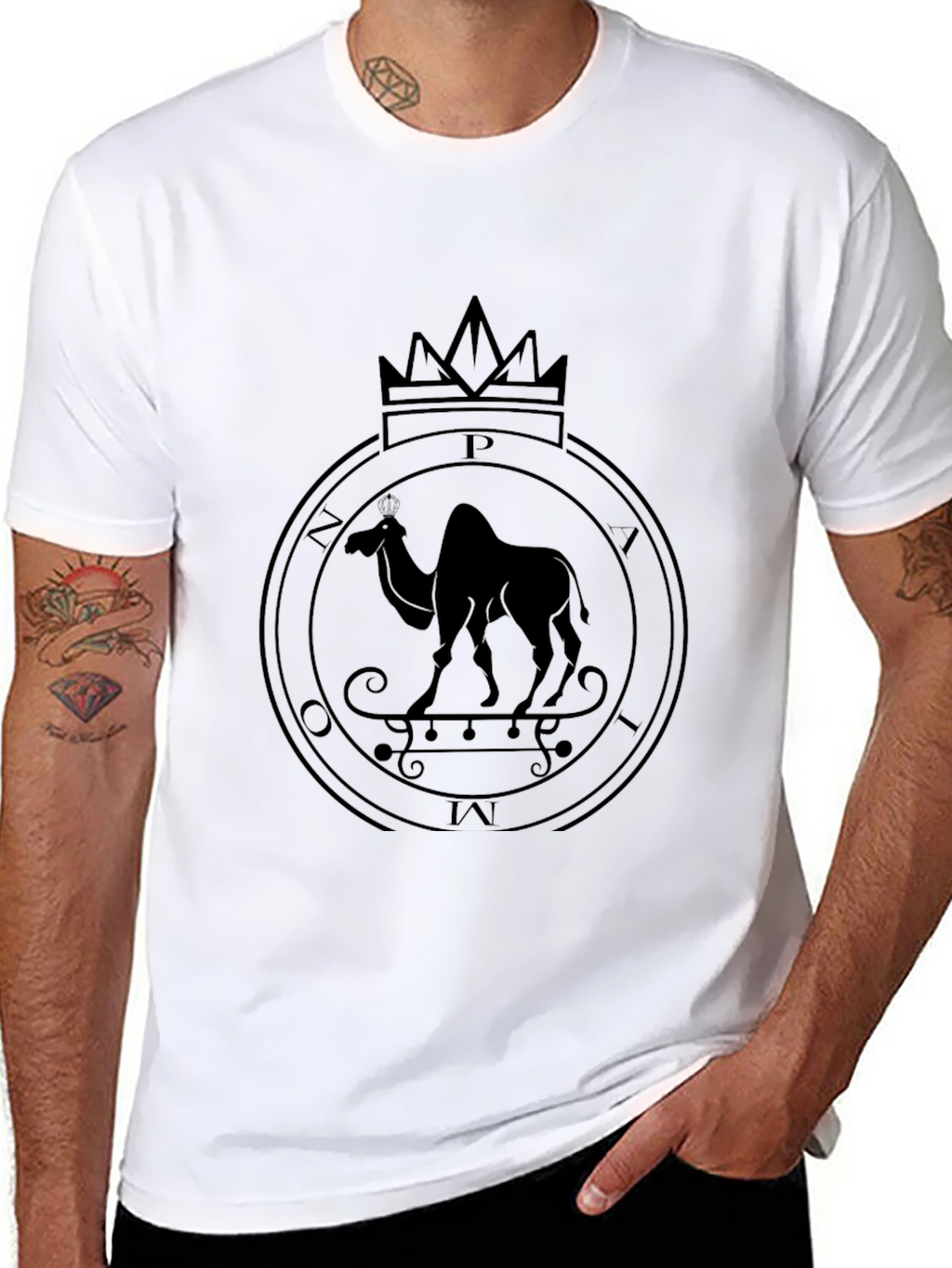 Camel Crown T-Shirt - Stylish Graphic Tee