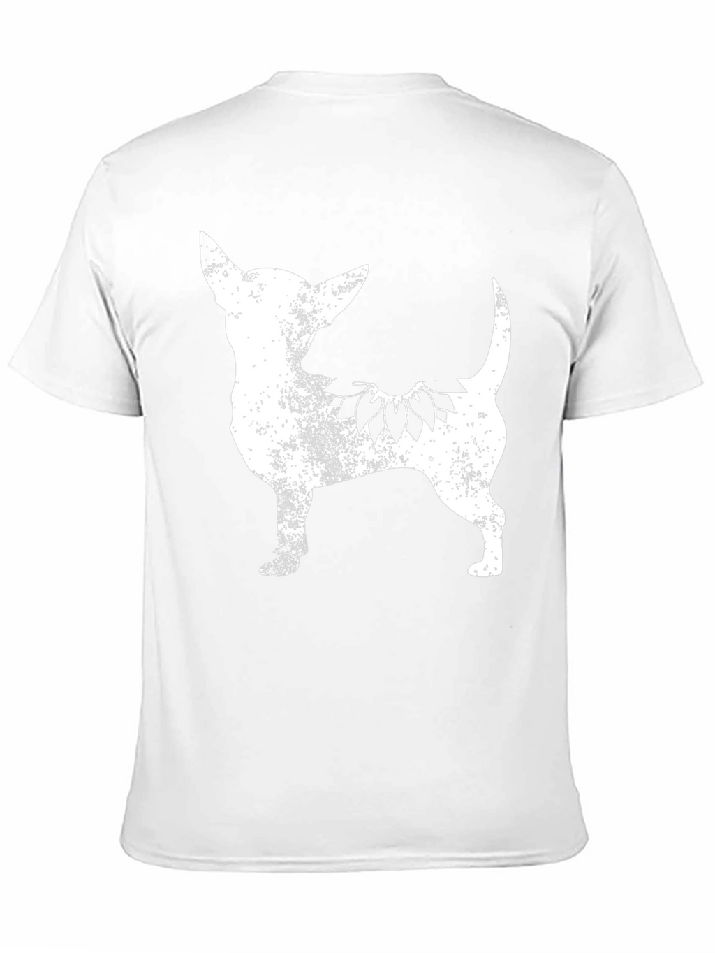 Chihuahua Sunflower Black Graphic Tee