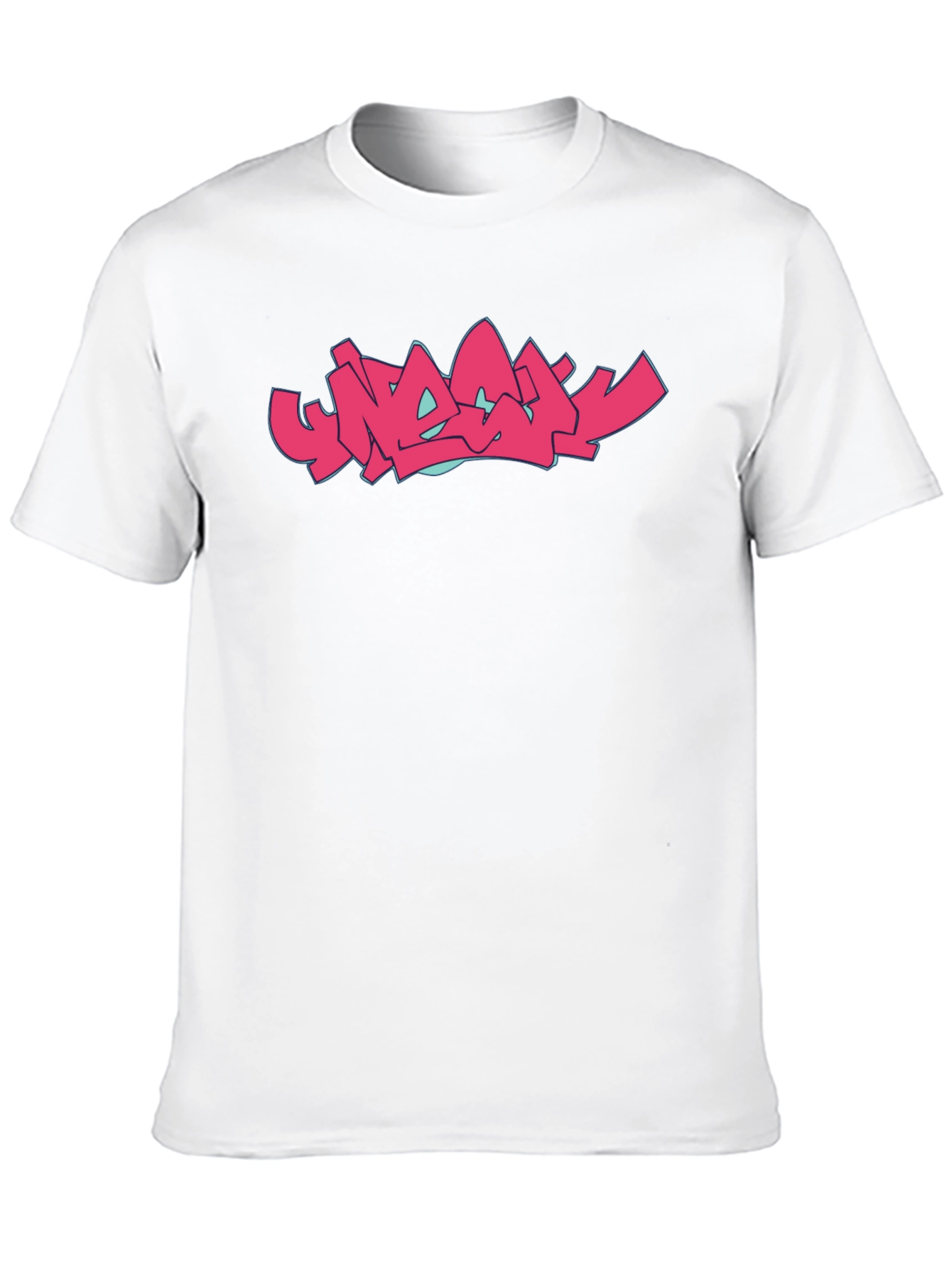 Graffiti Style Graphic Tee - Bold Streetwear Fashion