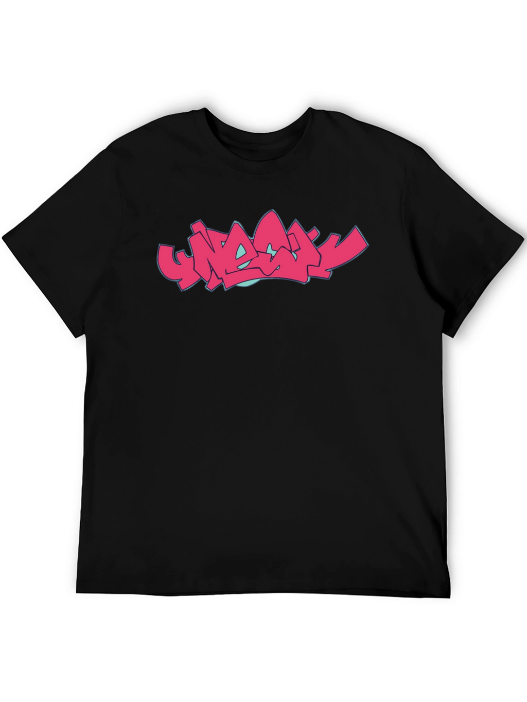 Graffiti Style Graphic Tee - Bold Streetwear Fashion