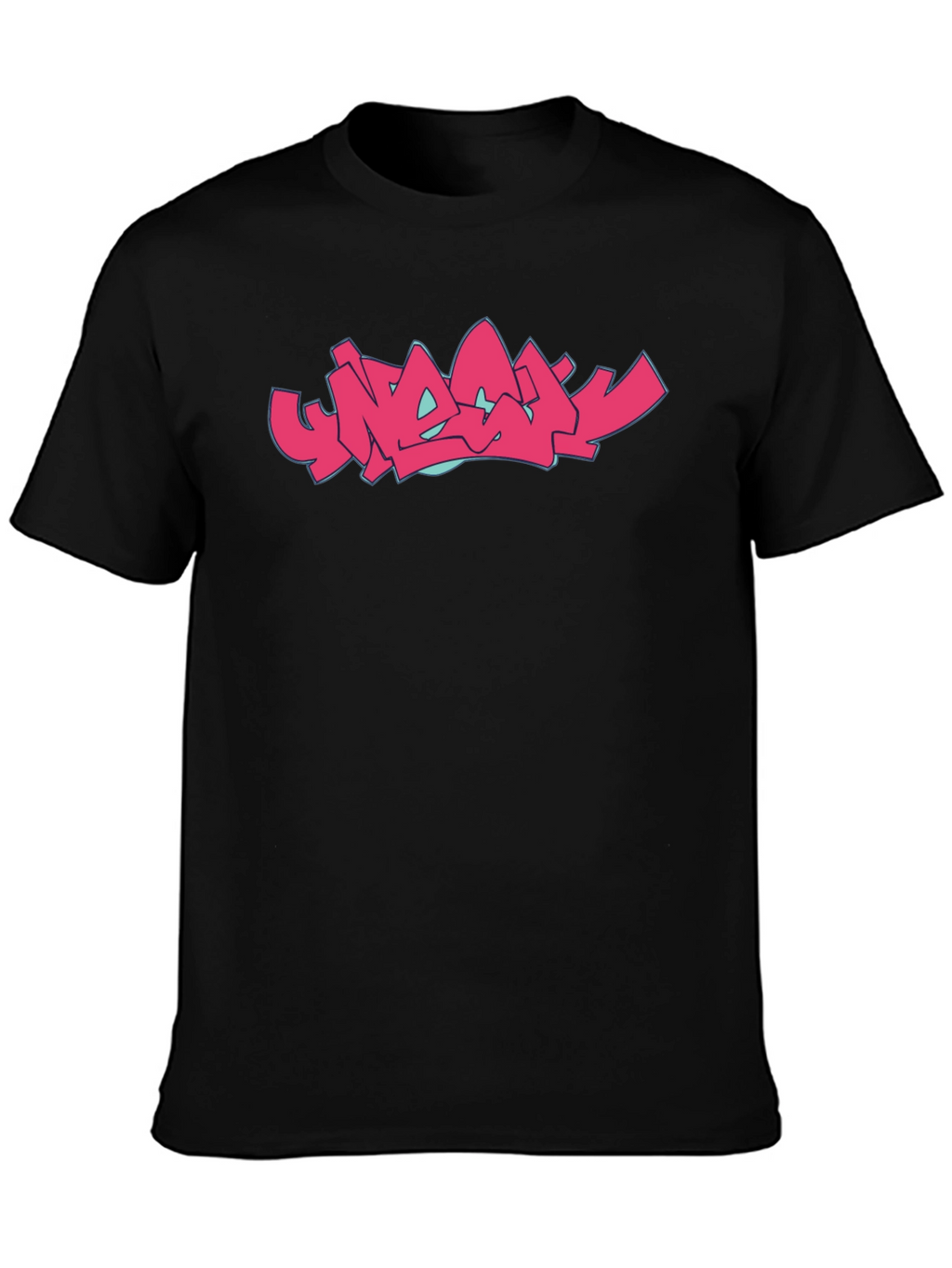 Graffiti Style Graphic Tee - Bold Streetwear Fashion