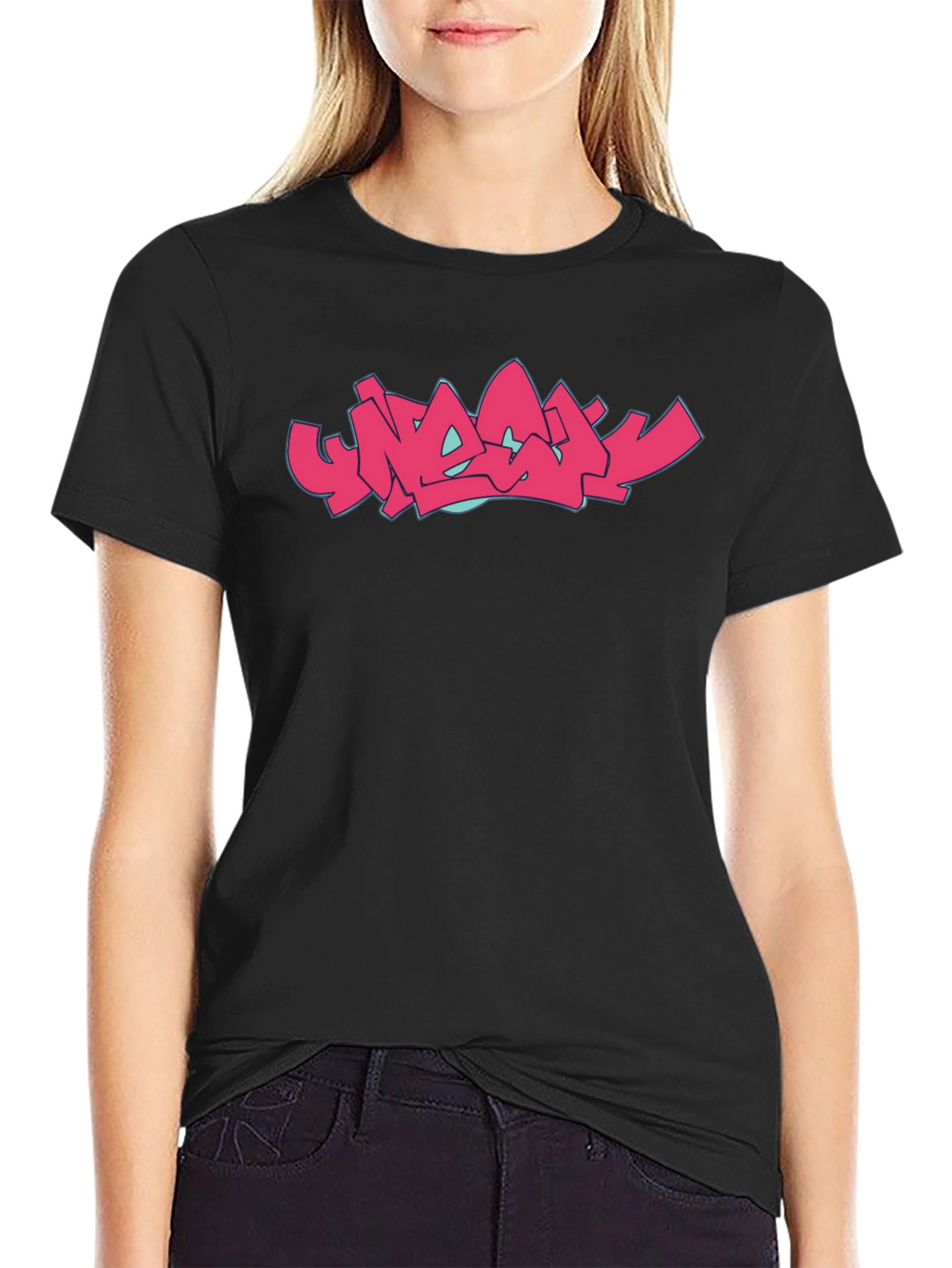 Graffiti Style Graphic Tee - Bold Streetwear Fashion