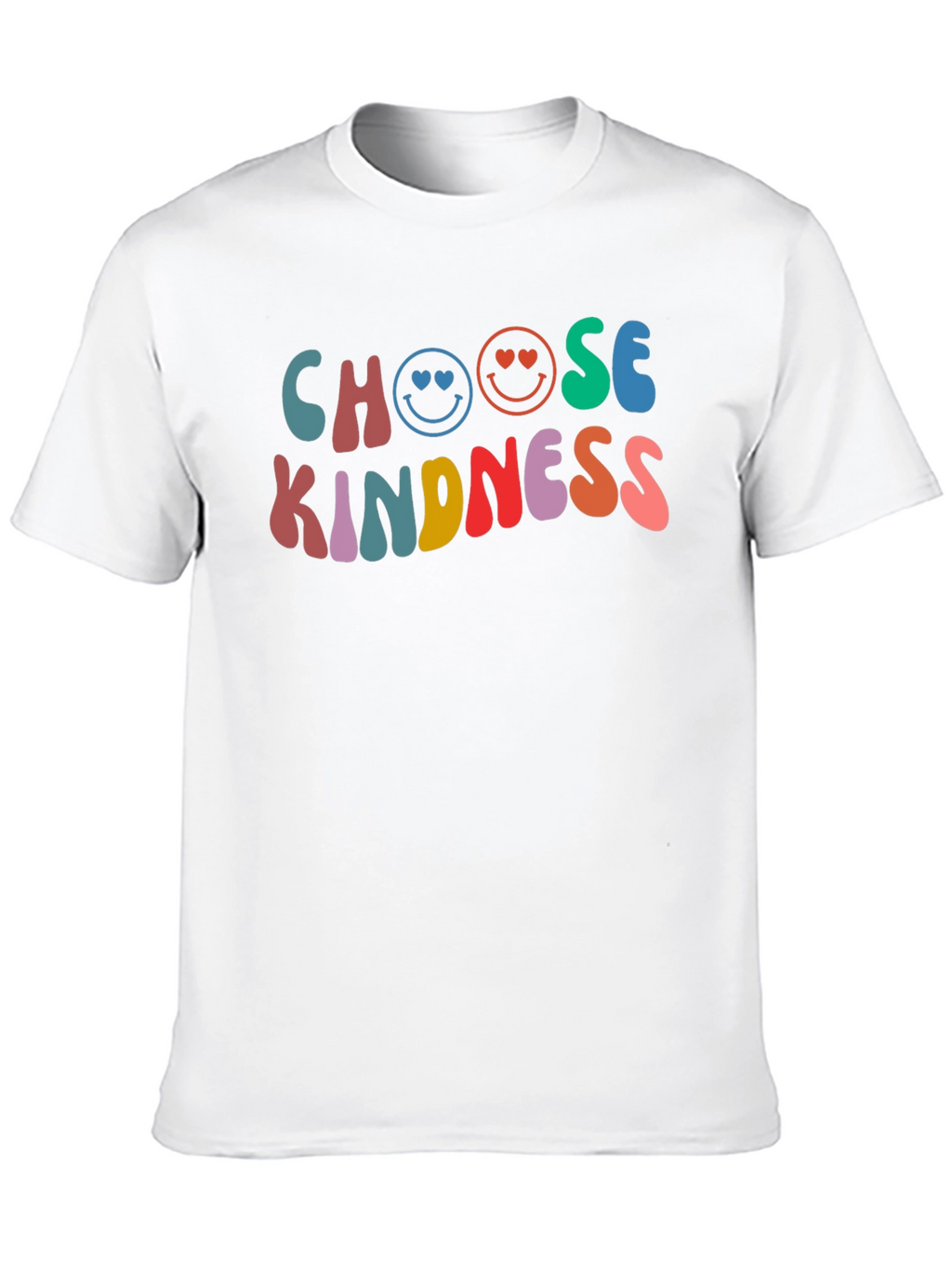 Choose Kindness Graphic Tee - Retro Design