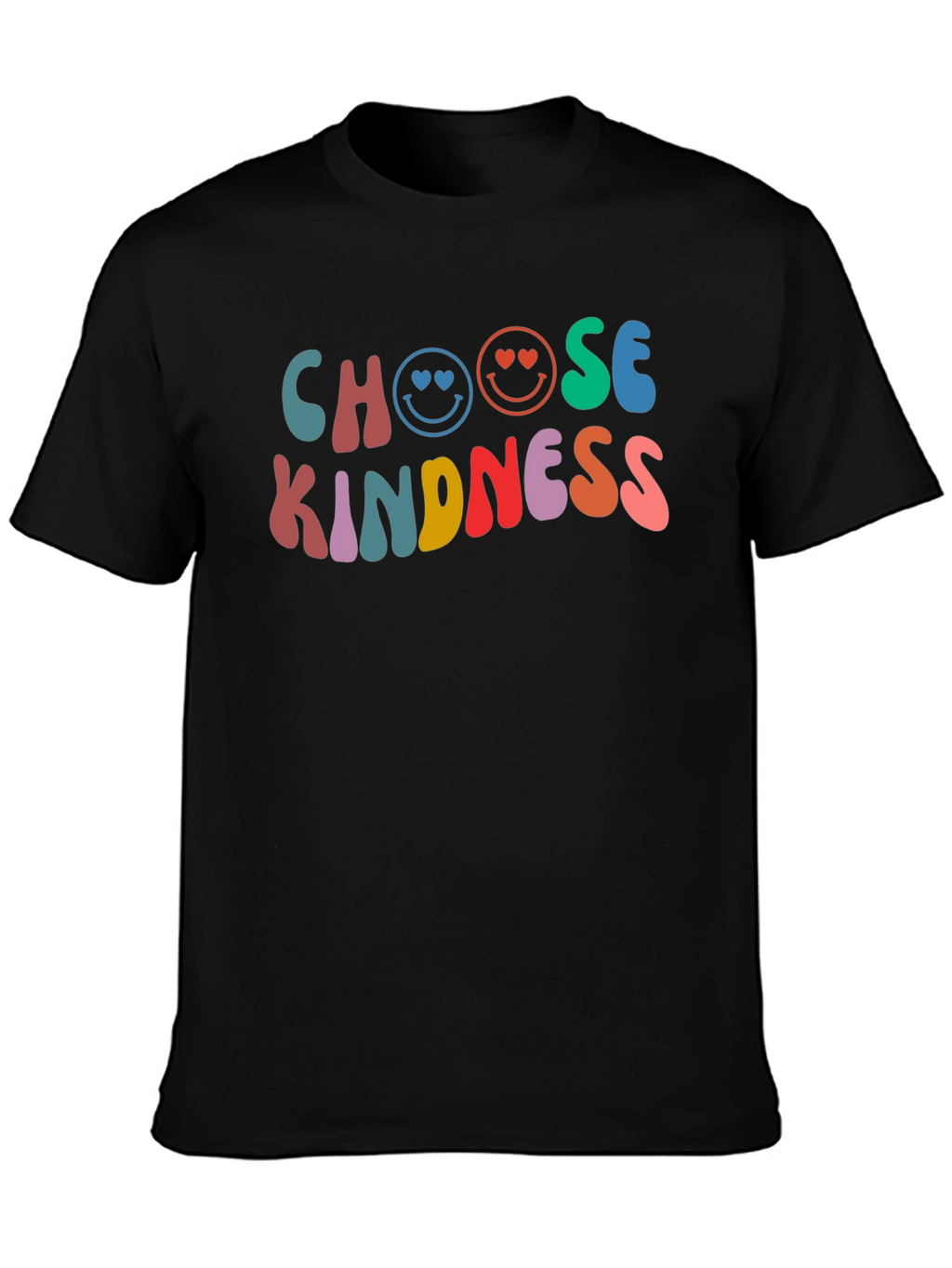 Choose Kindness Graphic Tee - Retro Design