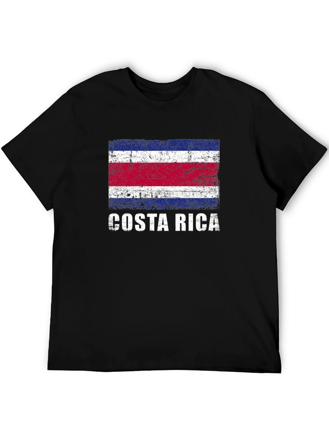 Costa Rica Flag Graphic T-Shirt - Patriotic Pride