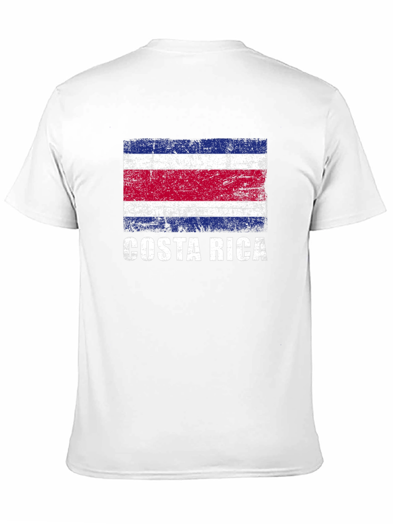 Costa Rica Flag Graphic T-Shirt - Patriotic Pride