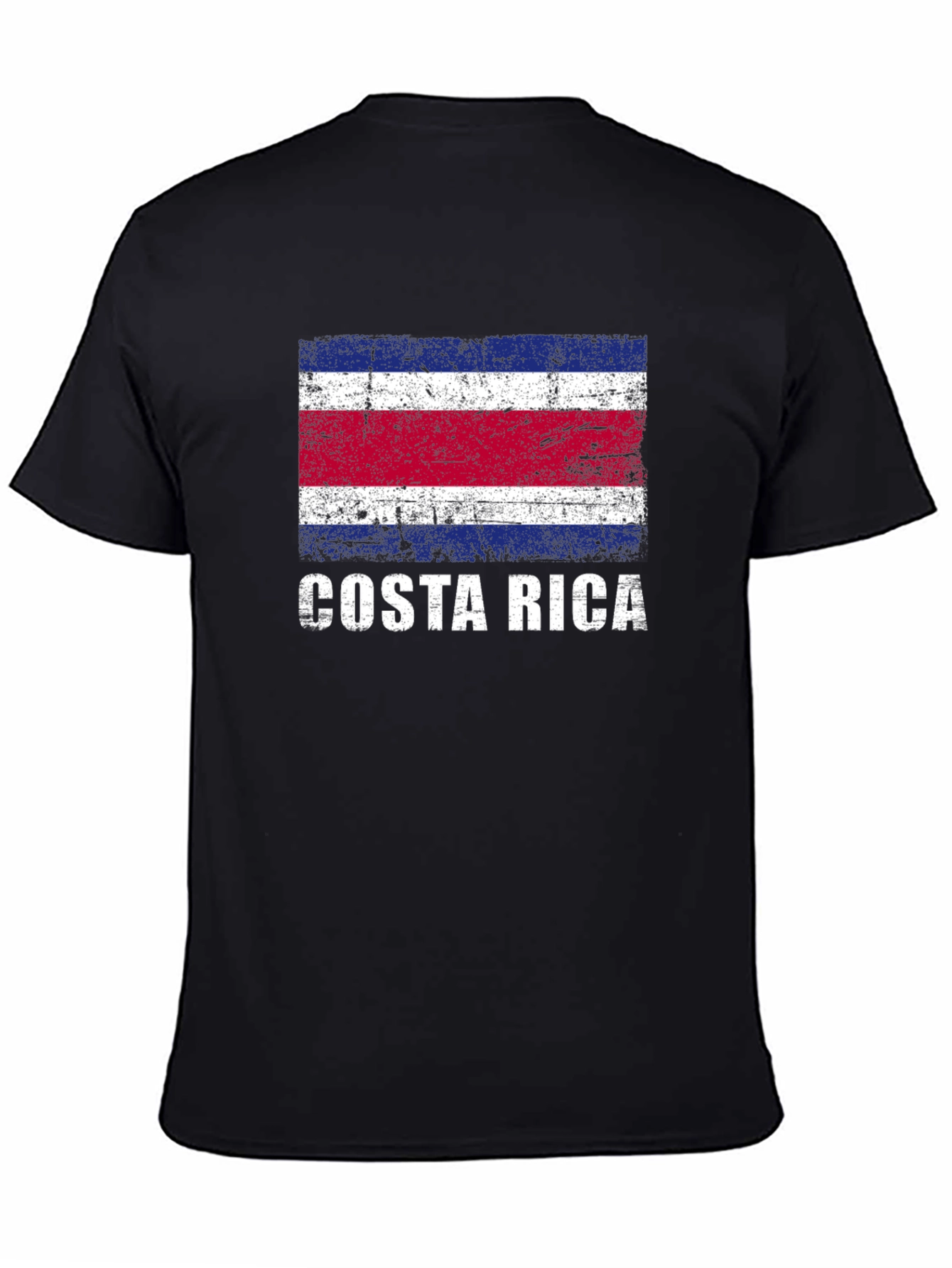 Costa Rica Flag Graphic T-Shirt - Patriotic Pride