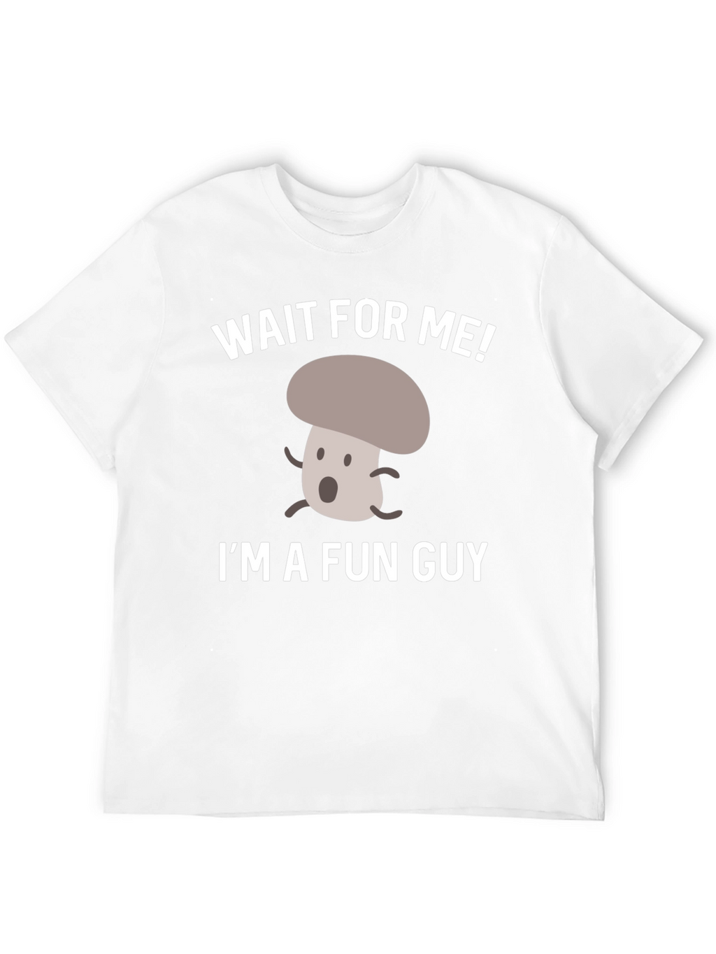 Fun Guy Mushroom Graphic T-Shirt