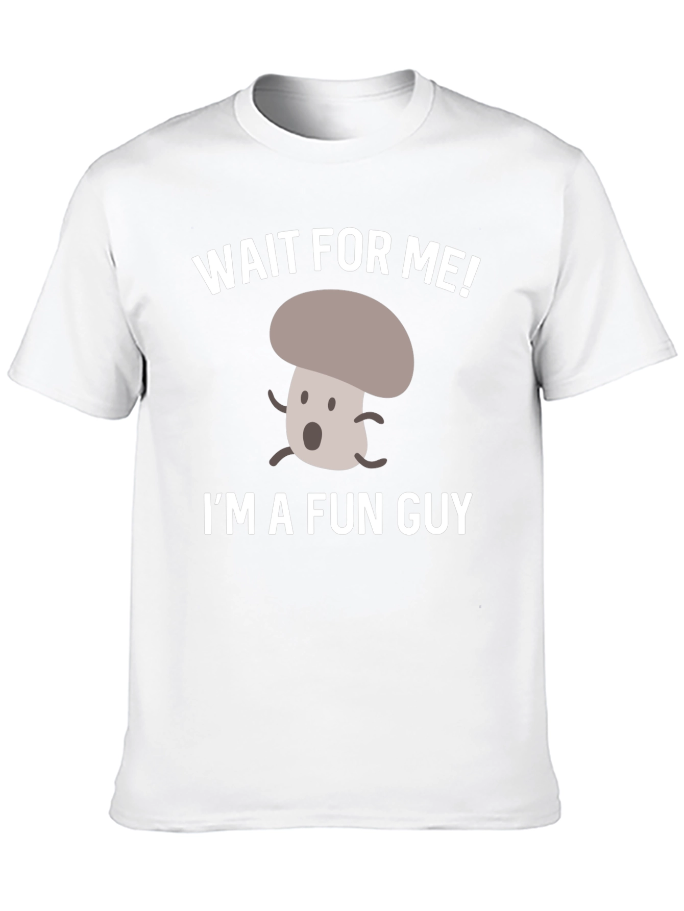 Fun Guy Mushroom Graphic T-Shirt