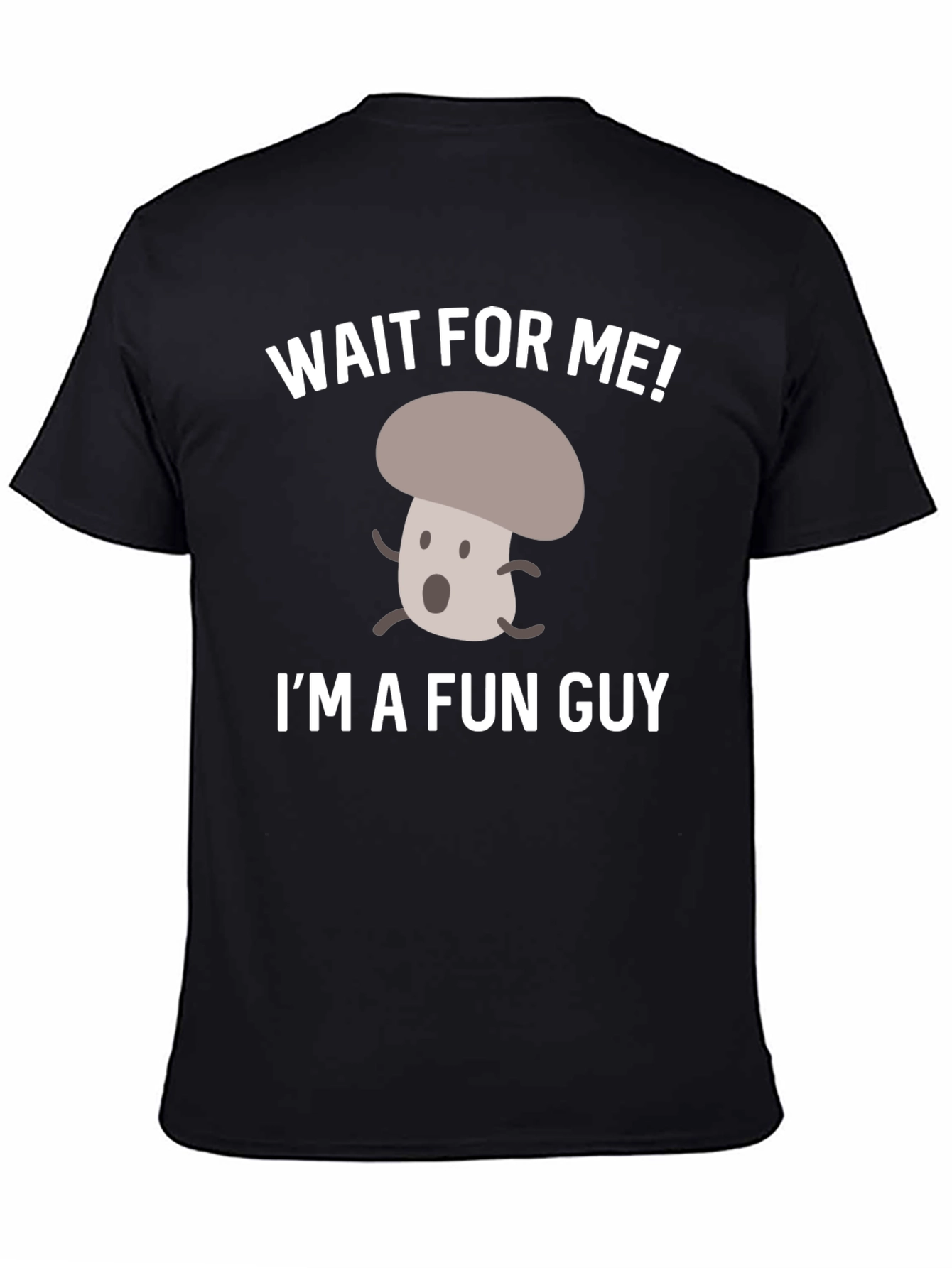 Fun Guy Mushroom Graphic T-Shirt