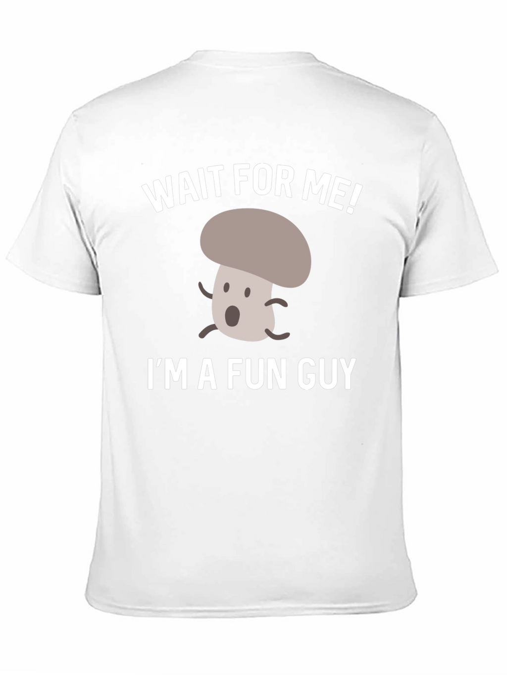 Fun Guy Mushroom Graphic T-Shirt