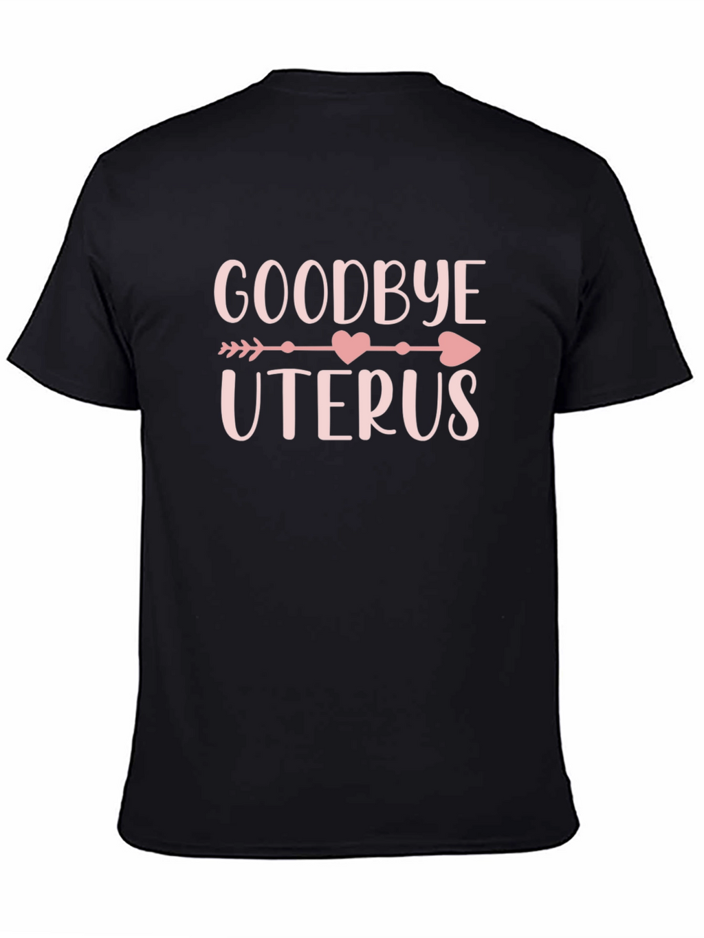 Goodbye Uterus Graphic Tee - Black