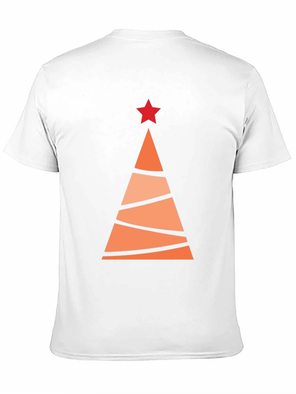 Abstract Holiday Tree Graphic Tee