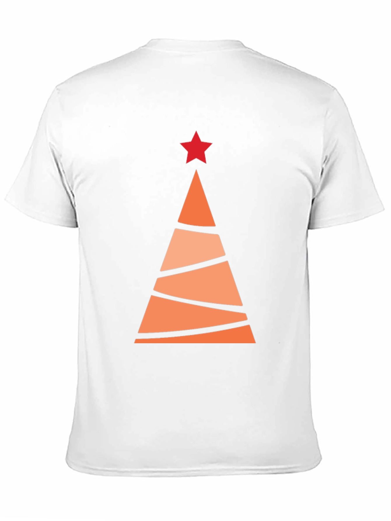 Abstract Holiday Tree Graphic Tee